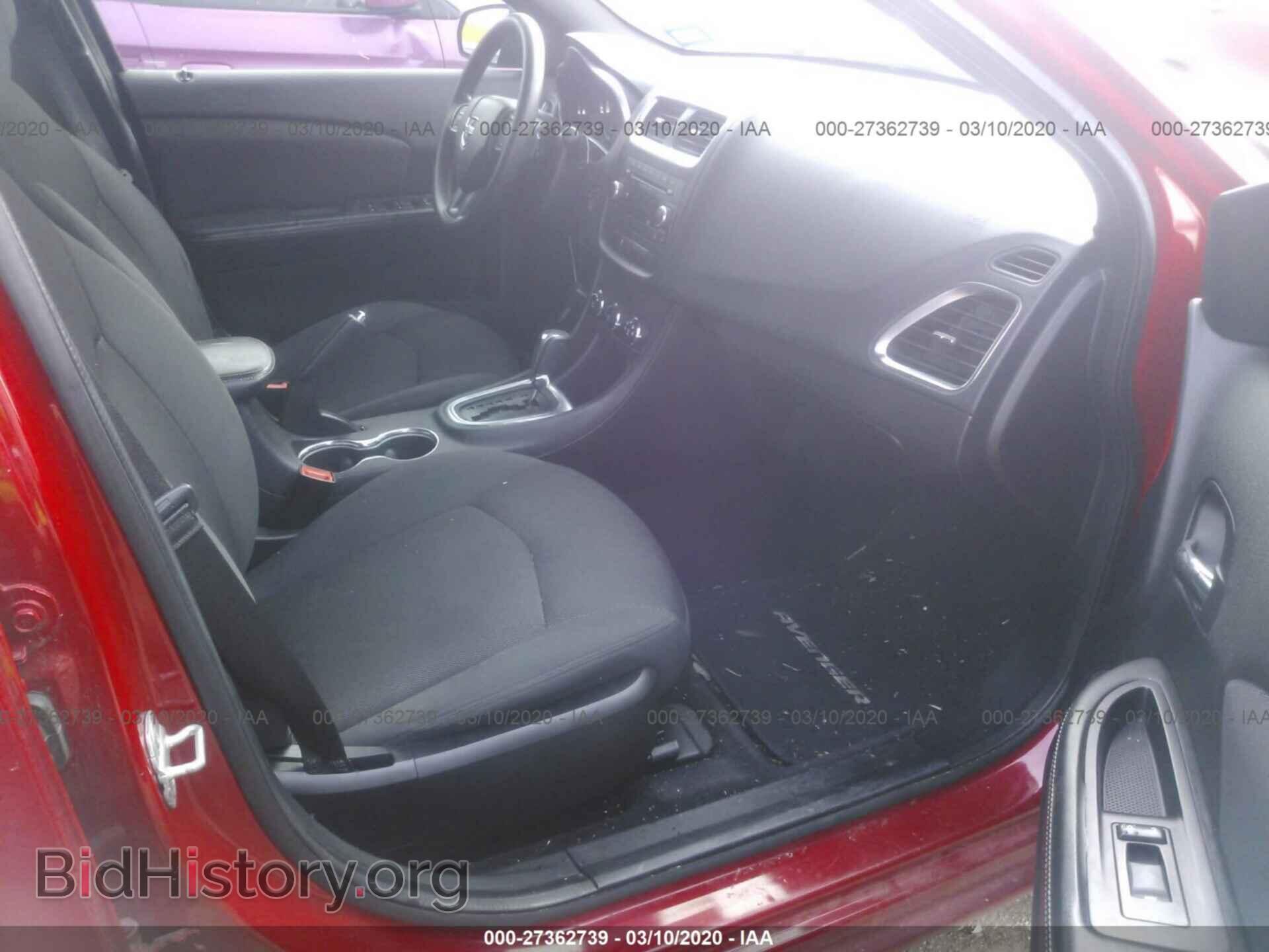 2012 DODGE AVENGER - VIN: 1C3CDZAB3CN190426 - Фото 5
