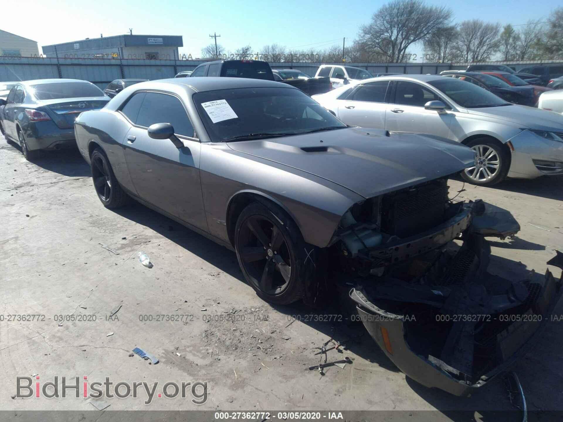 Photo 2C3CDYAG3CH127521 - DODGE CHALLENGER 2012