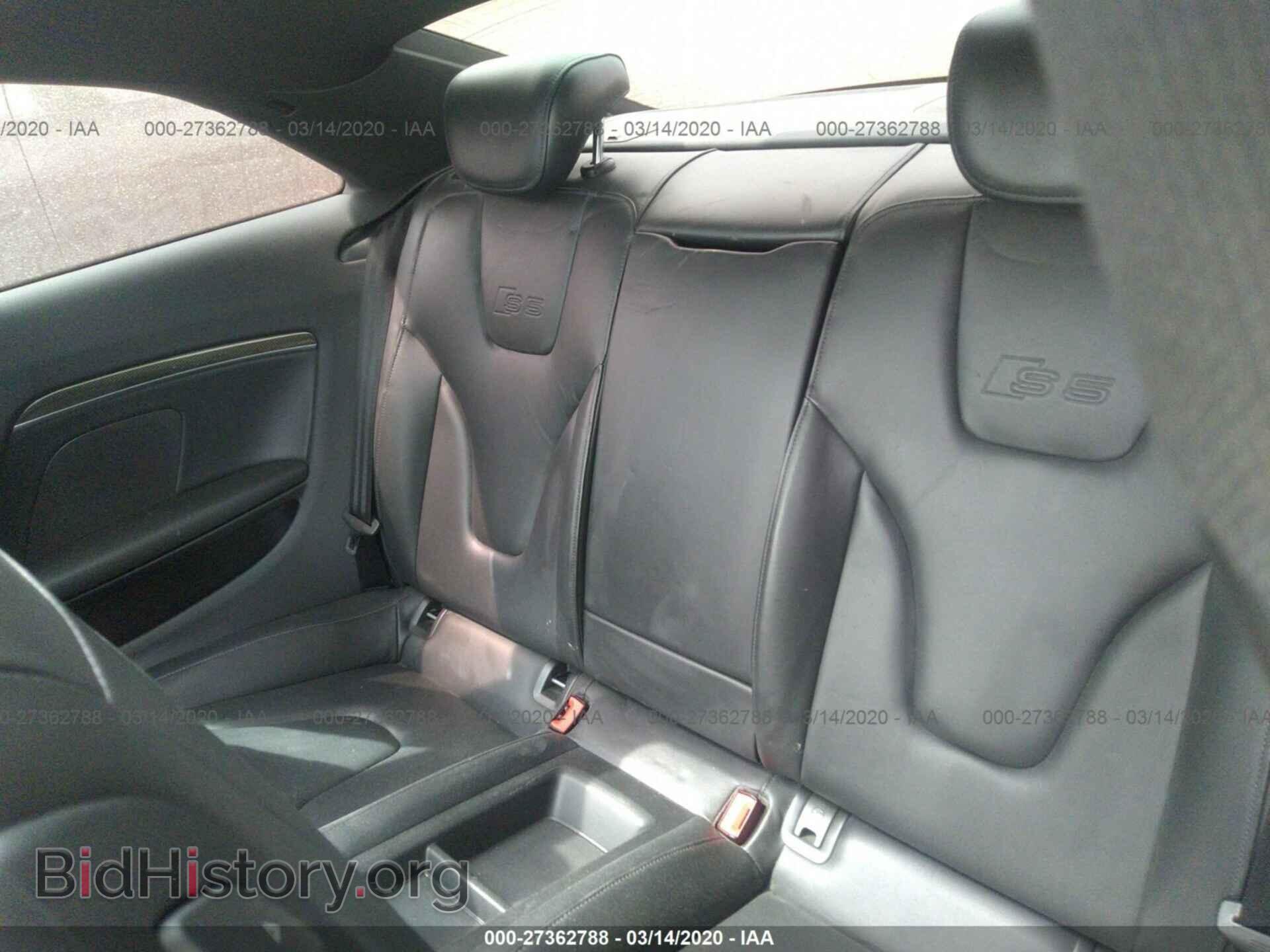 2011 AUDI S5 - VIN: WAUGVAFR2BA019543 - Фото 8
