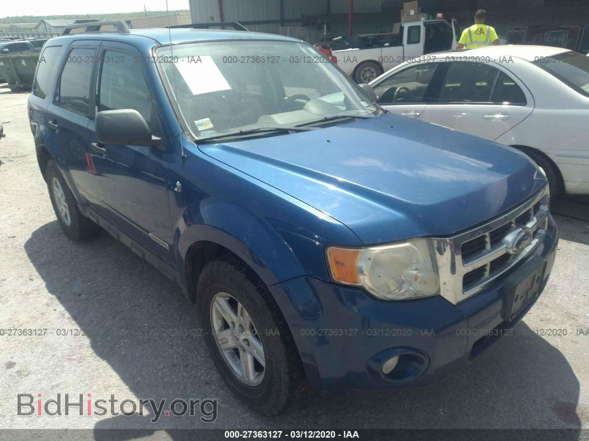 Фотография 1FMCU49H08KA25753 - FORD ESCAPE 2008