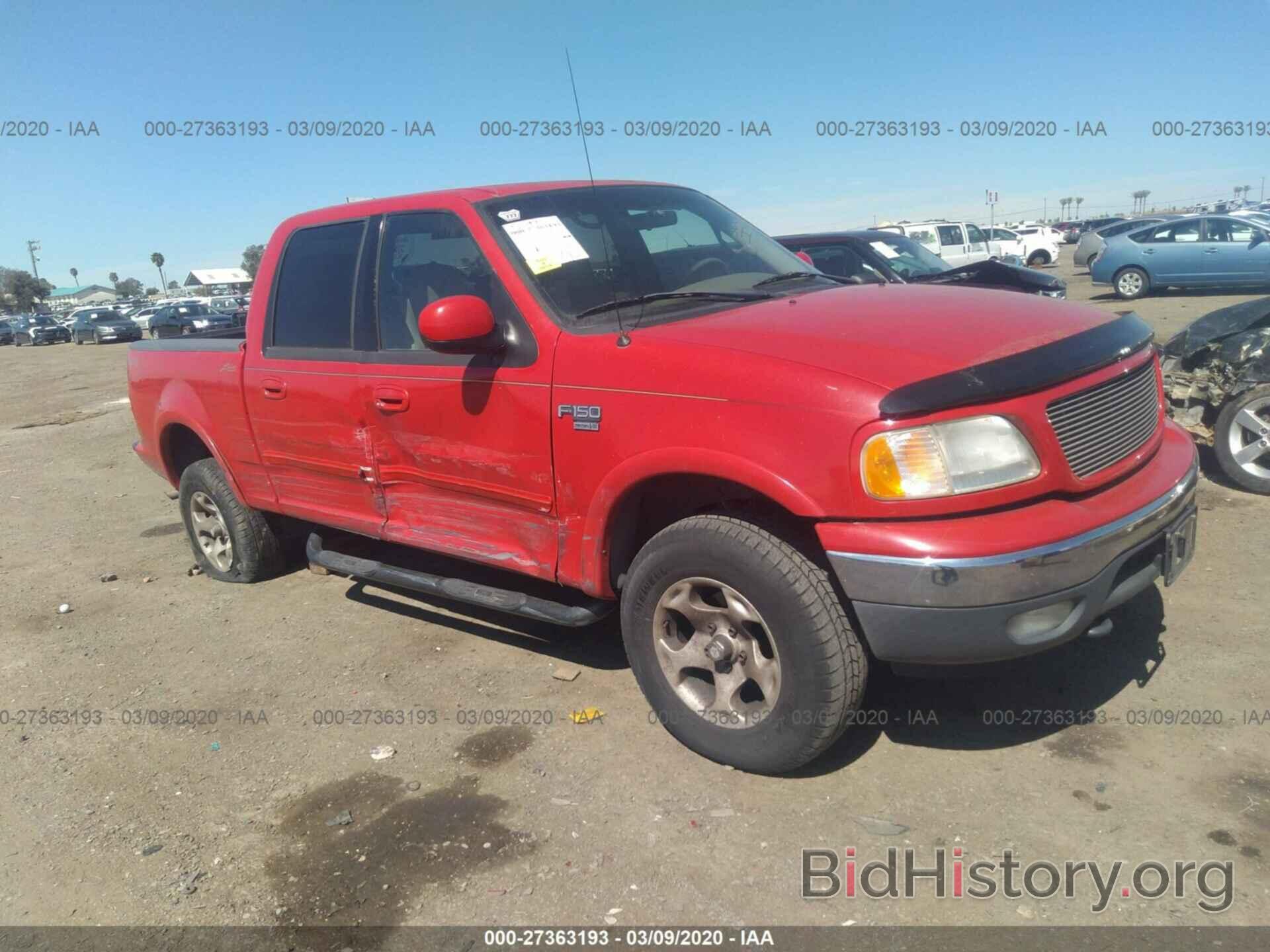 Photo 1FTRW08L31KE01150 - FORD F150 2001