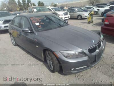 2011 BMW 335 I, серый — VIN WBAPM5C52BE577686, IAAI