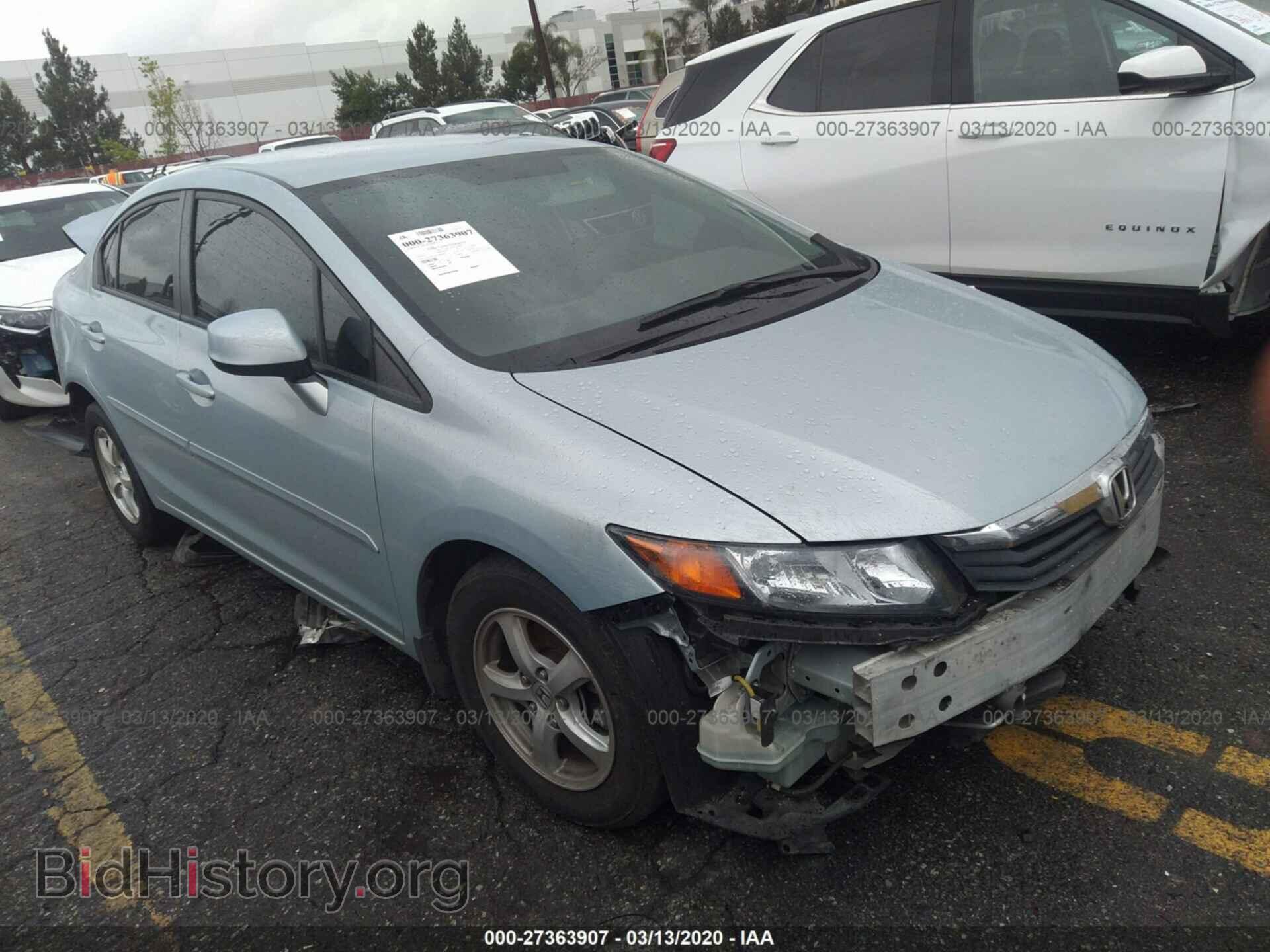Фотография 19XFB5F54CE000082 - HONDA CIVIC 2012