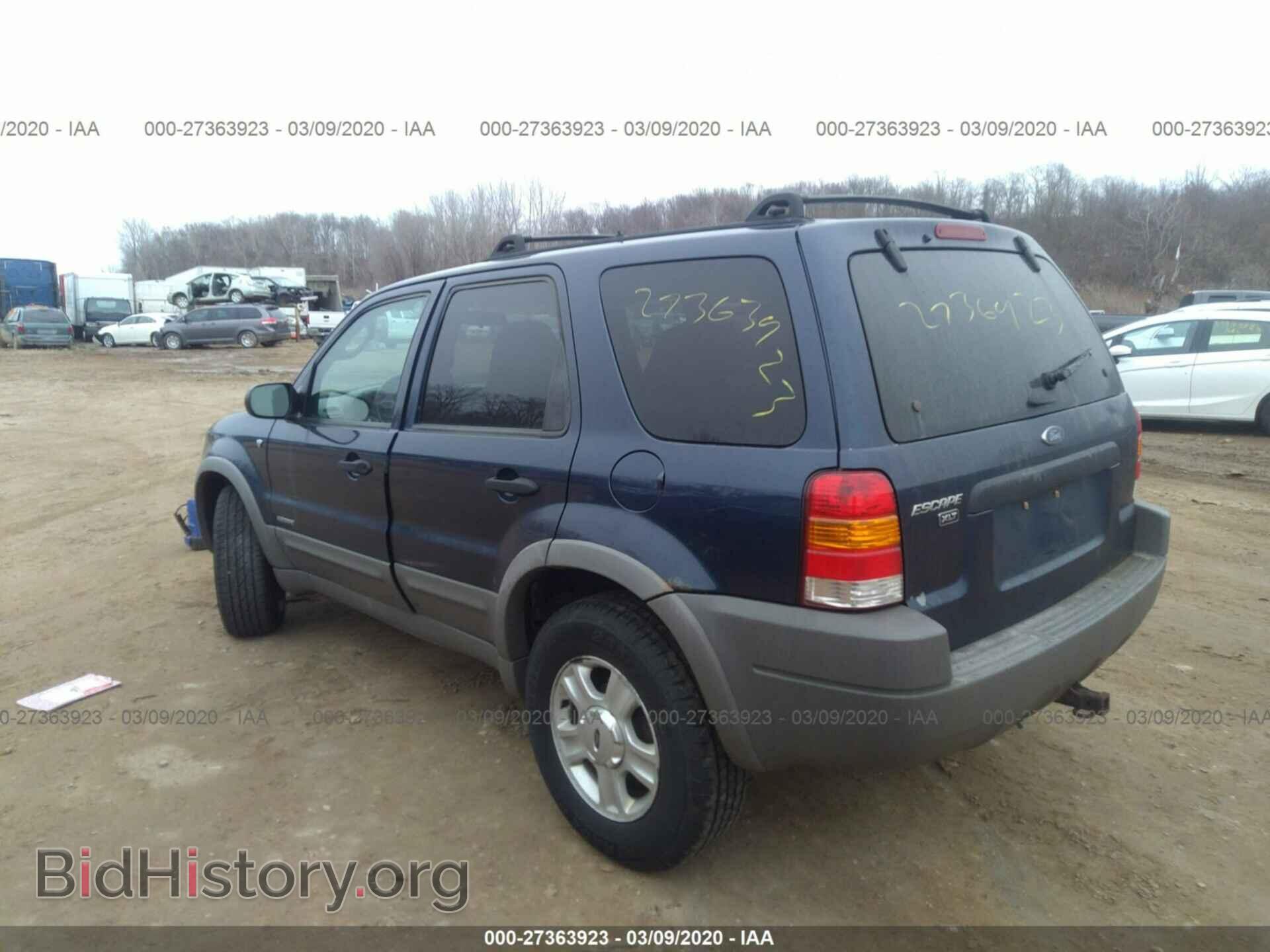 2002 FORD ESCAPE - VIN: 1FMCU04152KB20822 - Photo 3
