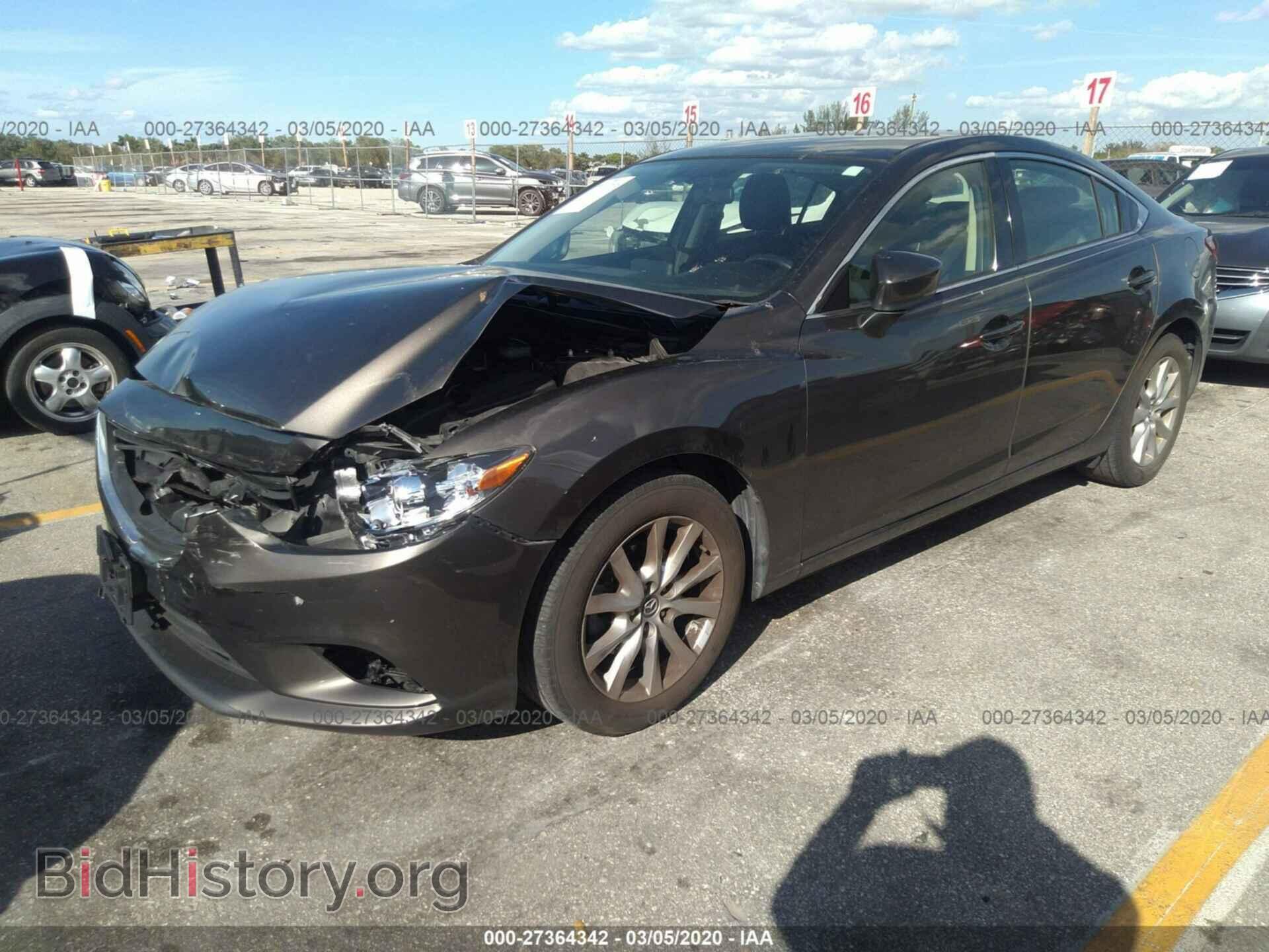 2017 MAZDA 6 - VIN: JM1GL1U57H1129263 - Фото 2