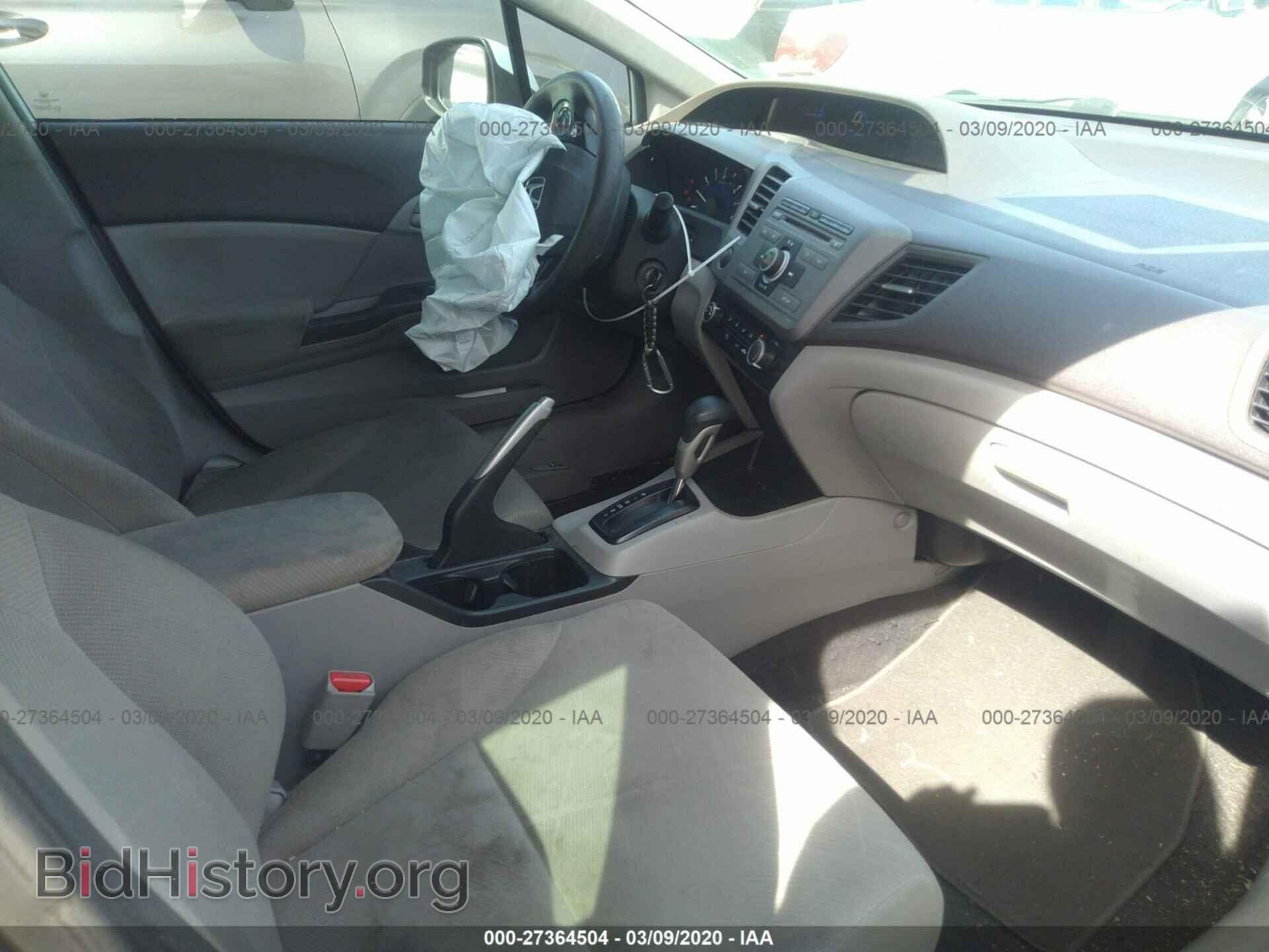2012 HONDA CIVIC SDN - VIN: 19XFB2F50CE035474 - Фото 5