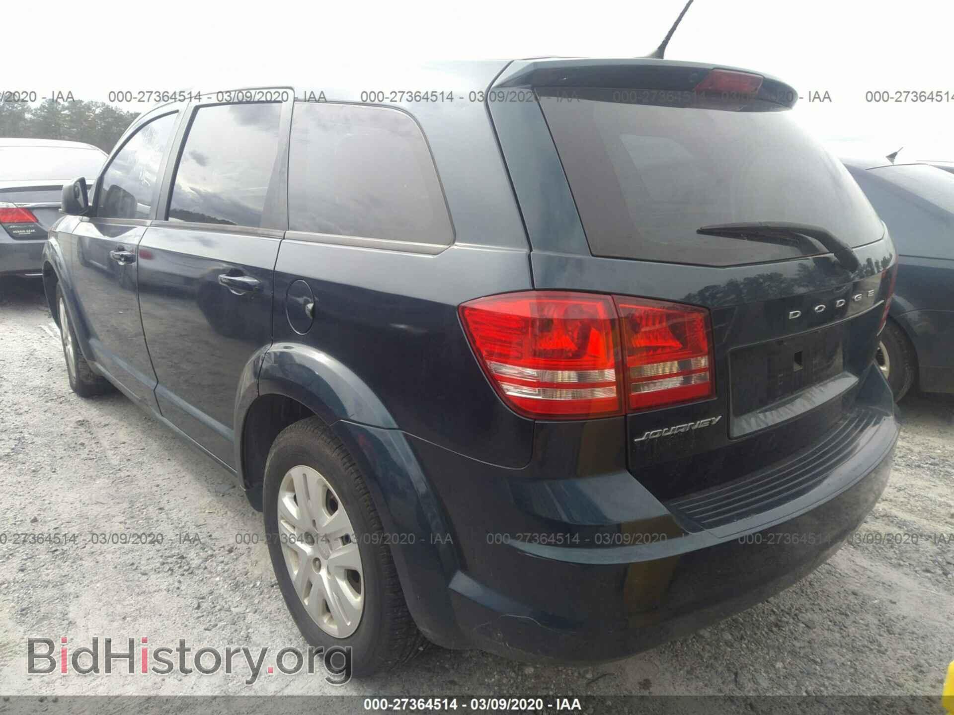 2014 DODGE JOURNEY - VIN: 3C4PDCAB8ET165468 - Фото 3