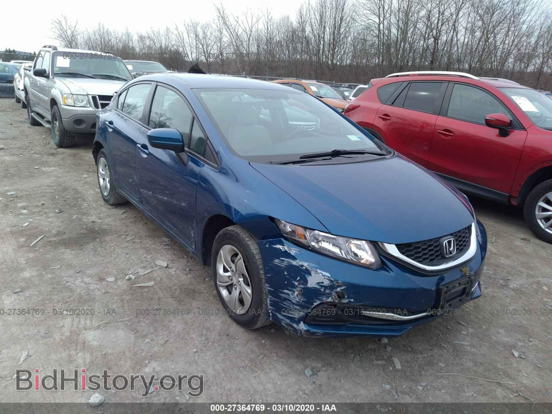 Фотография 19XFB2F50EE204881 - HONDA CIVIC 2014