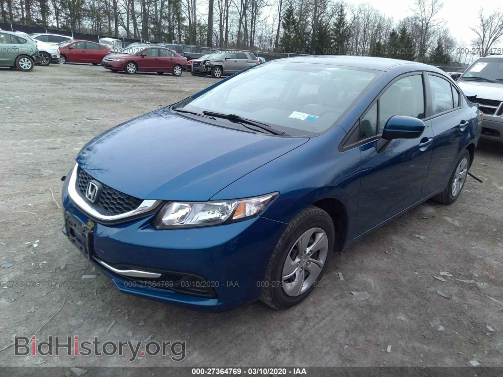 2014 HONDA CIVIC - VIN: 19XFB2F50EE204881 - Фото 2
