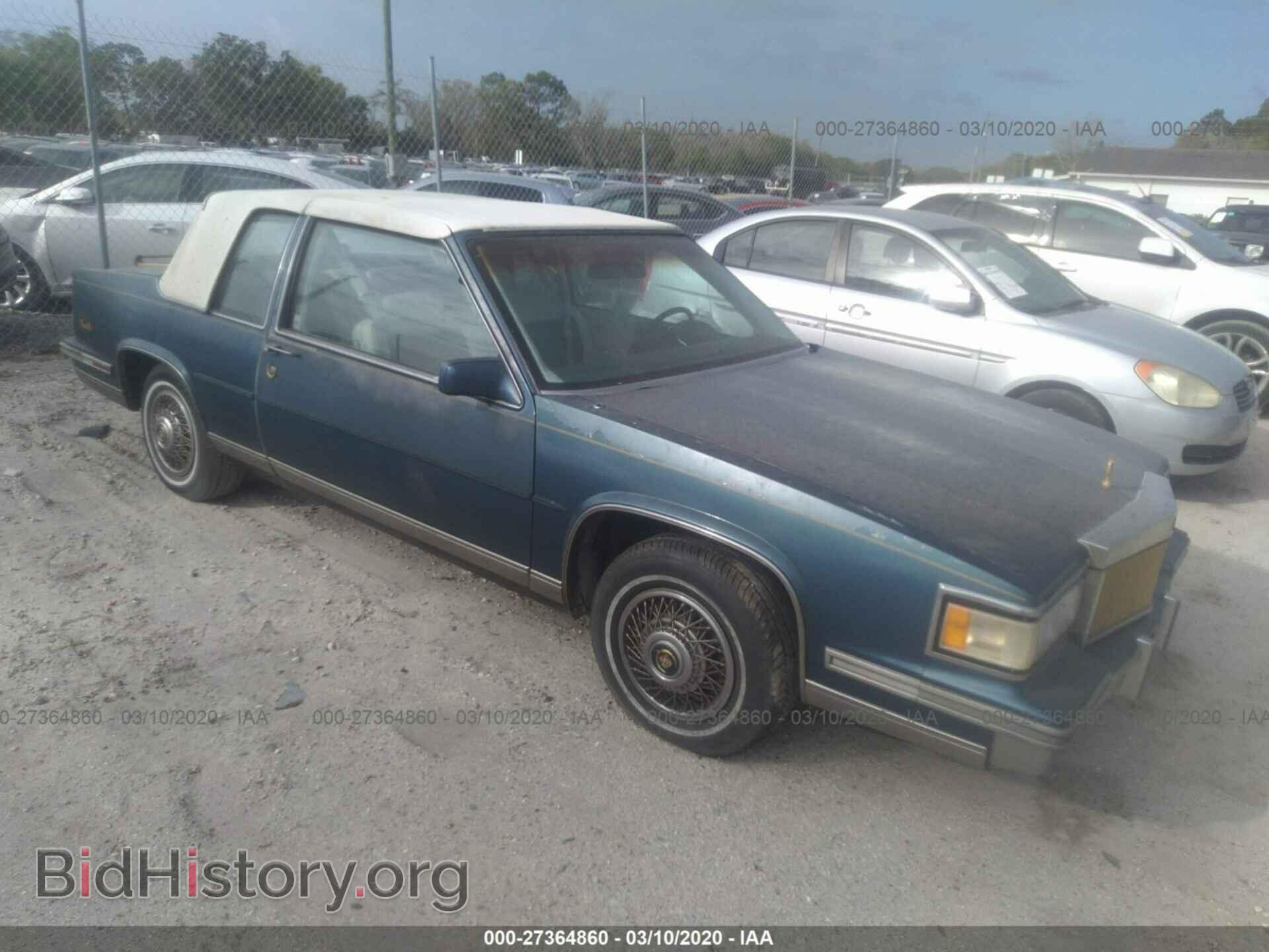 Photo 1G6CD1153J4256597 - CADILLAC DEVILLE 1988