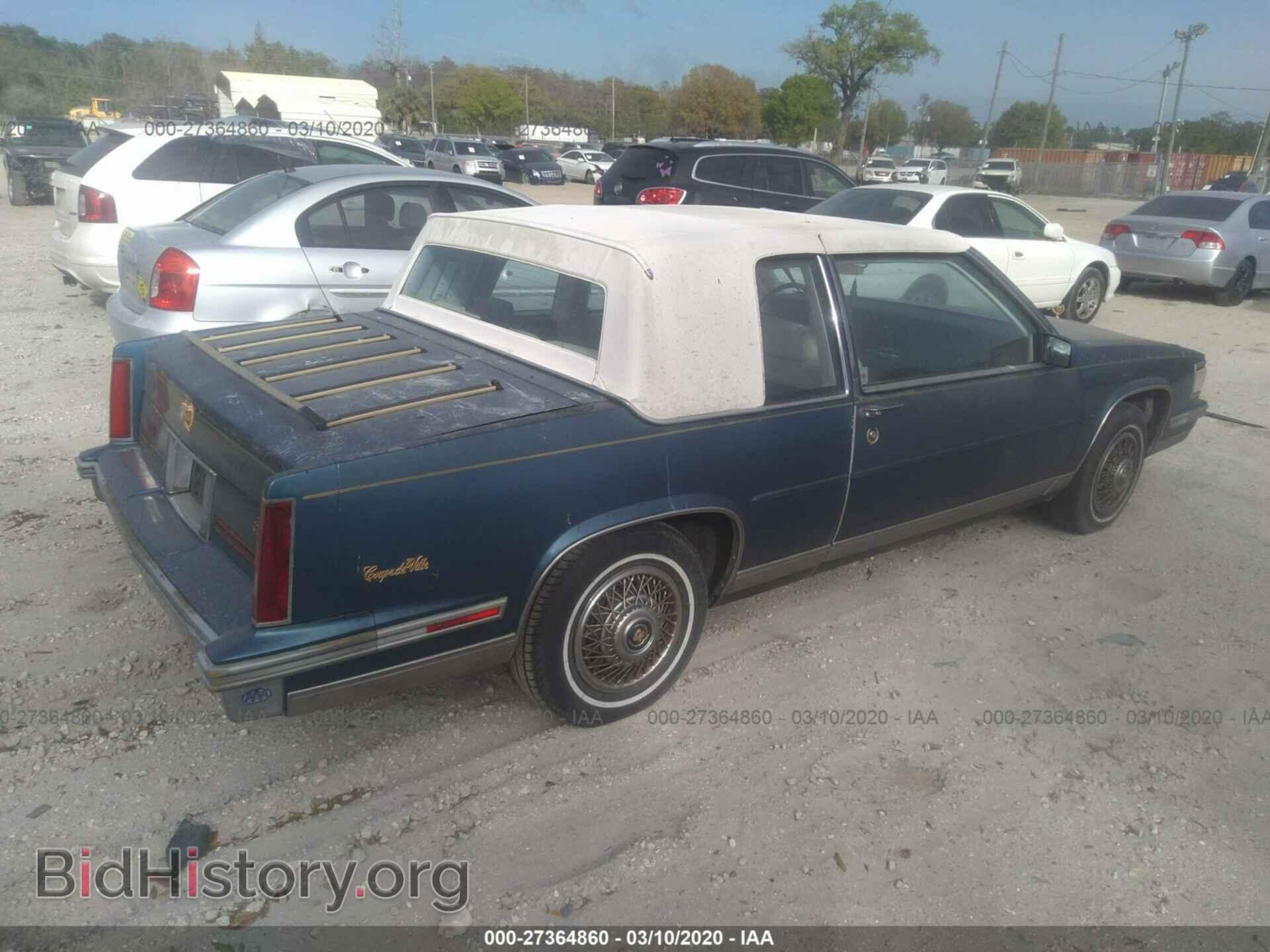 1988 CADILLAC DEVILLE - VIN: 1G6CD1153J4256597 - Фото 4