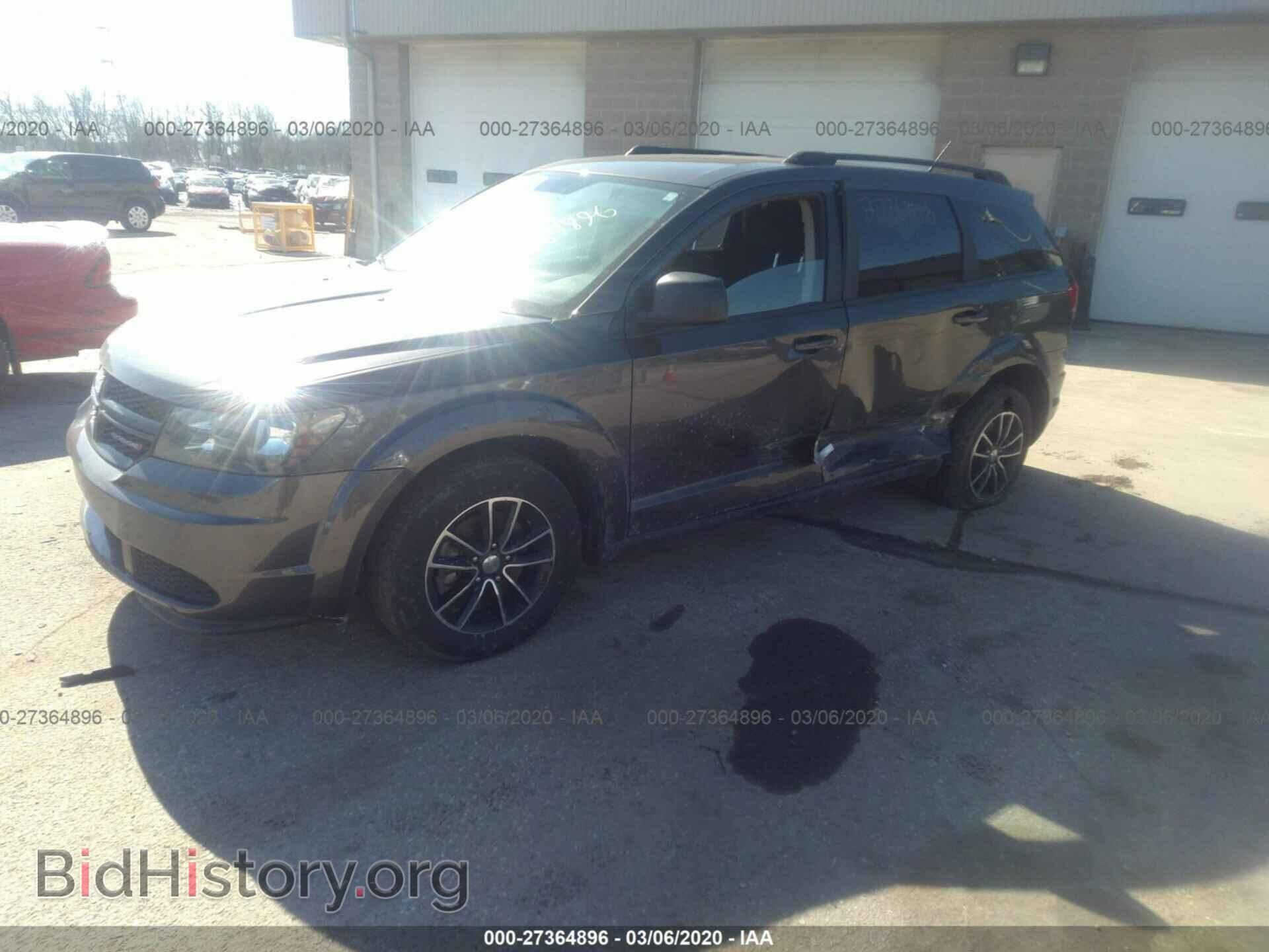 2017 DODGE JOURNEY - VIN: 3C4PDCAB6HT705453 - Фото 2