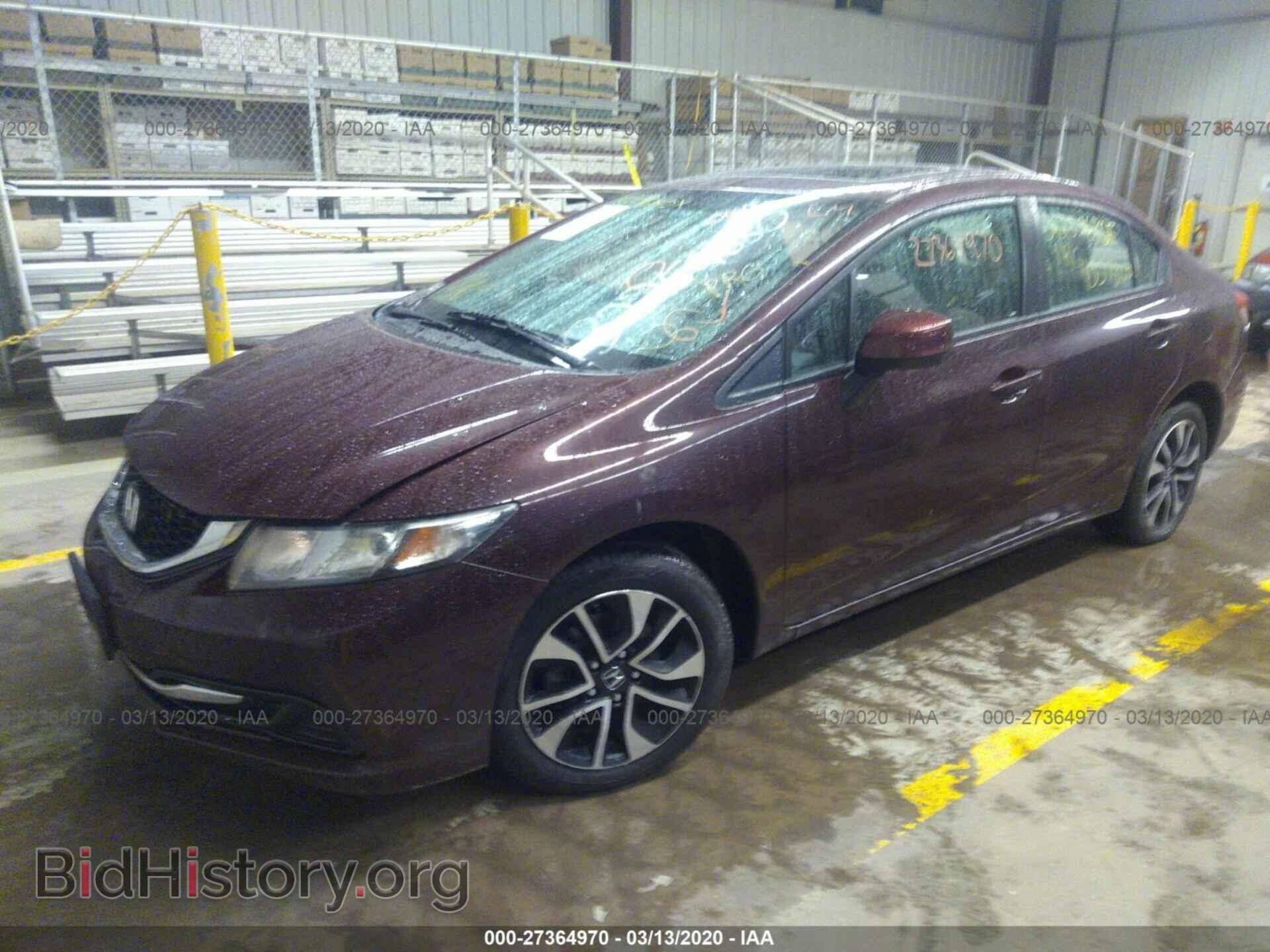 2013 HONDA CIVIC - VIN: 19XFB2F82DE276965 - Фото 2
