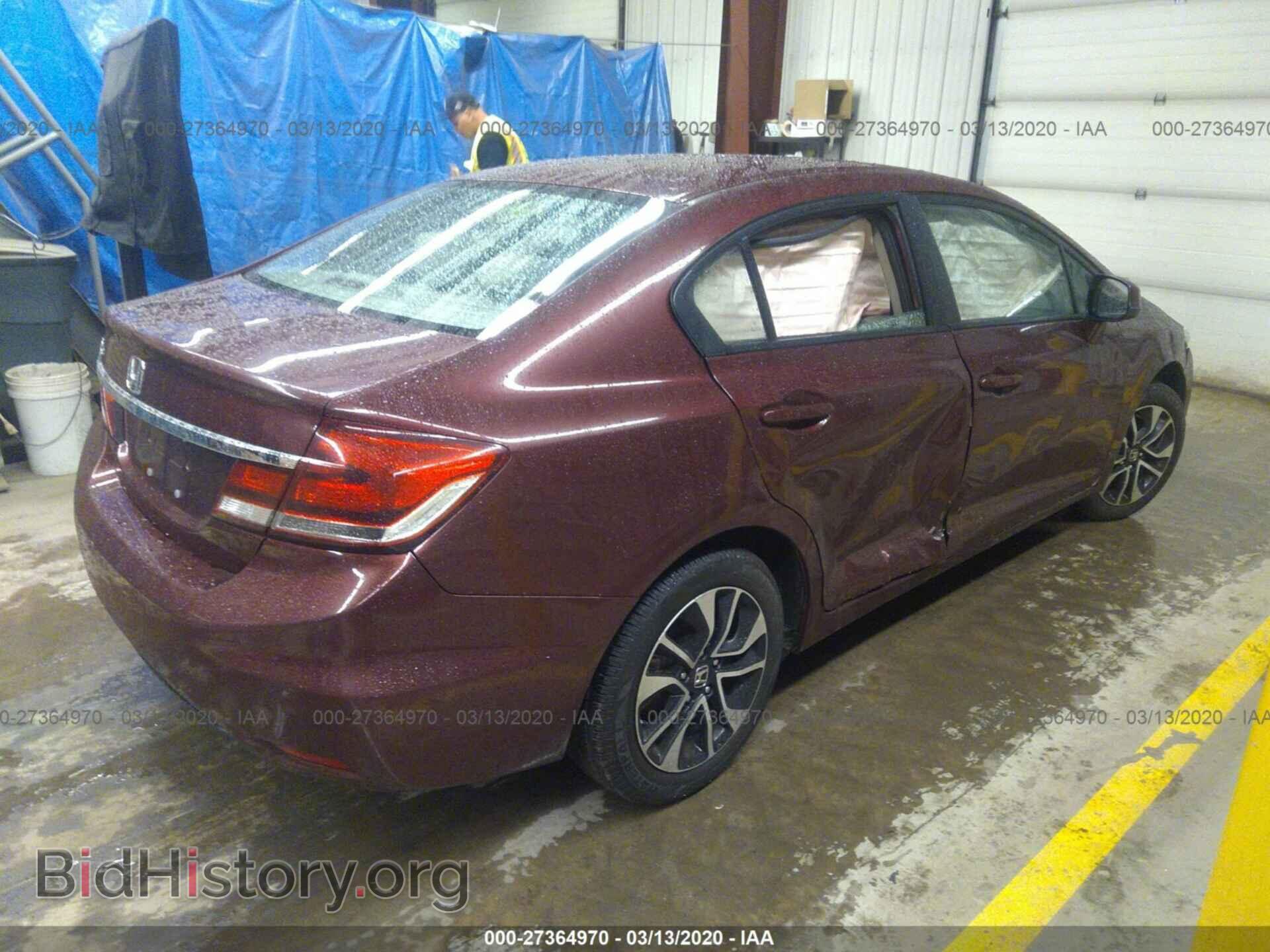 2013 HONDA CIVIC - VIN: 19XFB2F82DE276965 - Фото 4