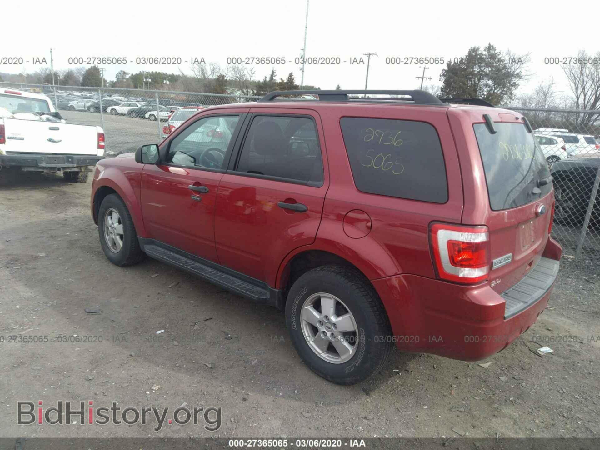 2011 FORD ESCAPE - VIN: 1FMCU9D79BKB26423 - Фото 3