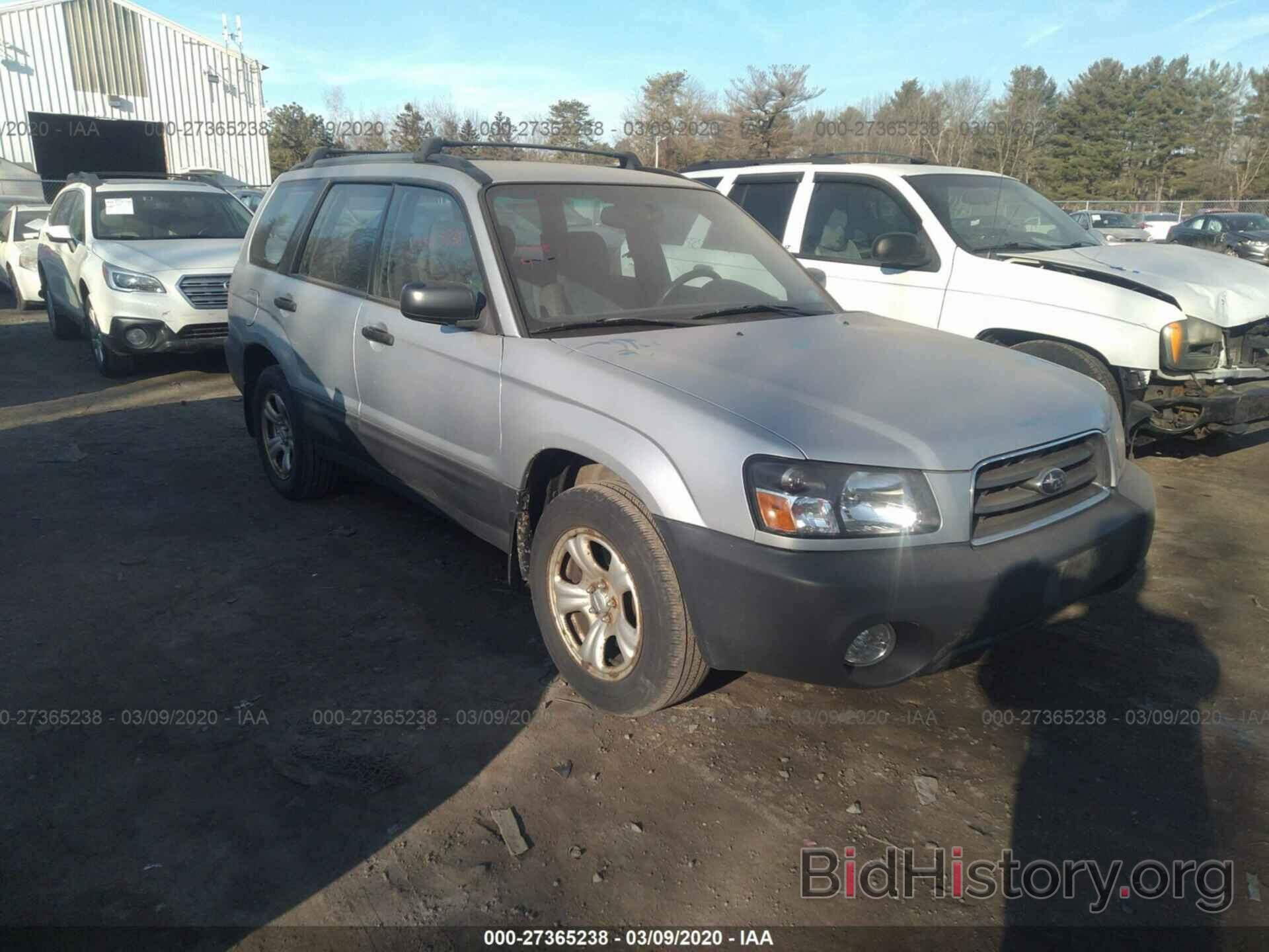 Photo JF1SG63655H750919 - SUBARU FORESTER 2005