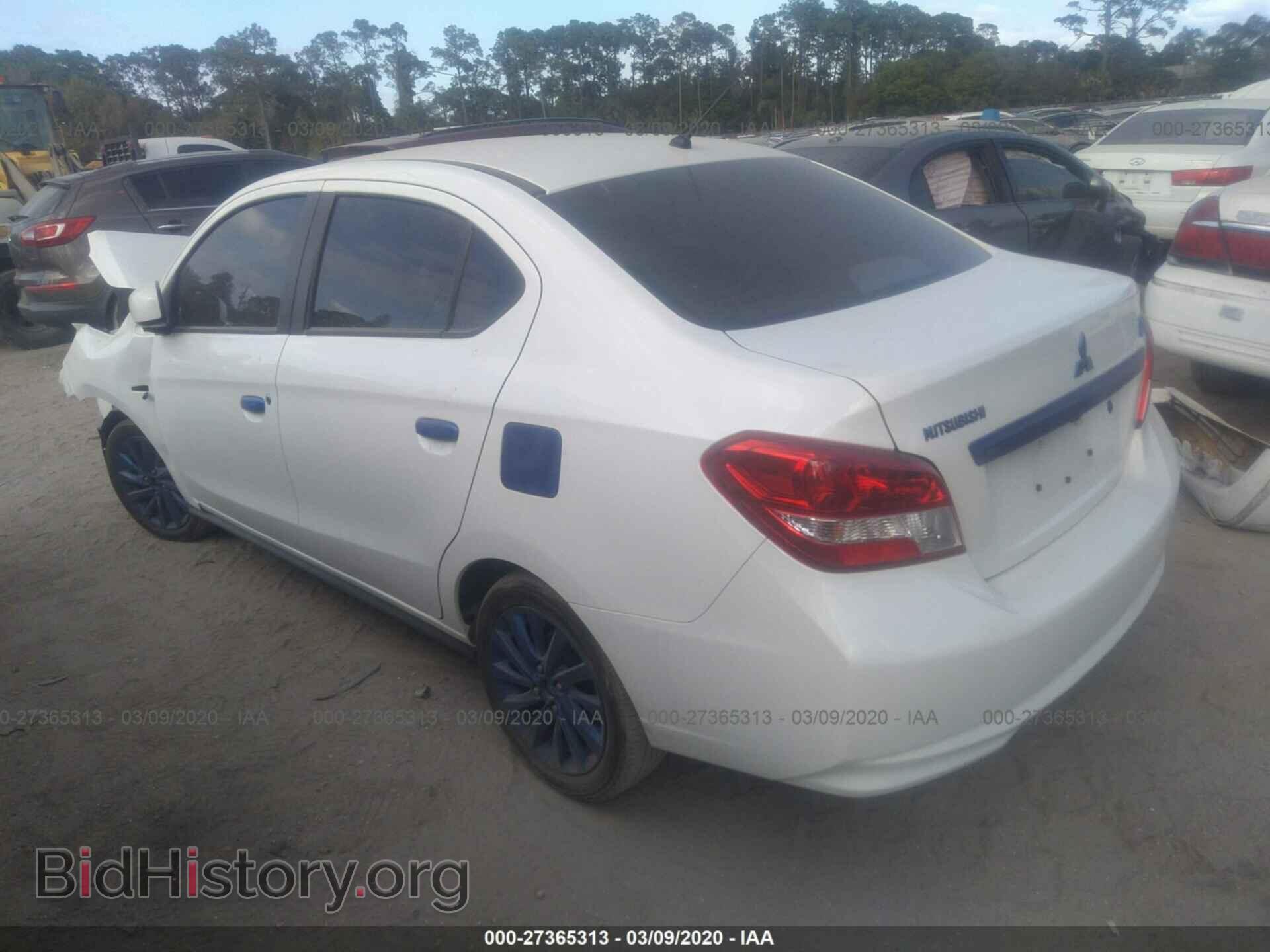 2019 MITSUBISHI MIRAGE - VIN: ML32F3FJ7KHF10686 - Фото 3