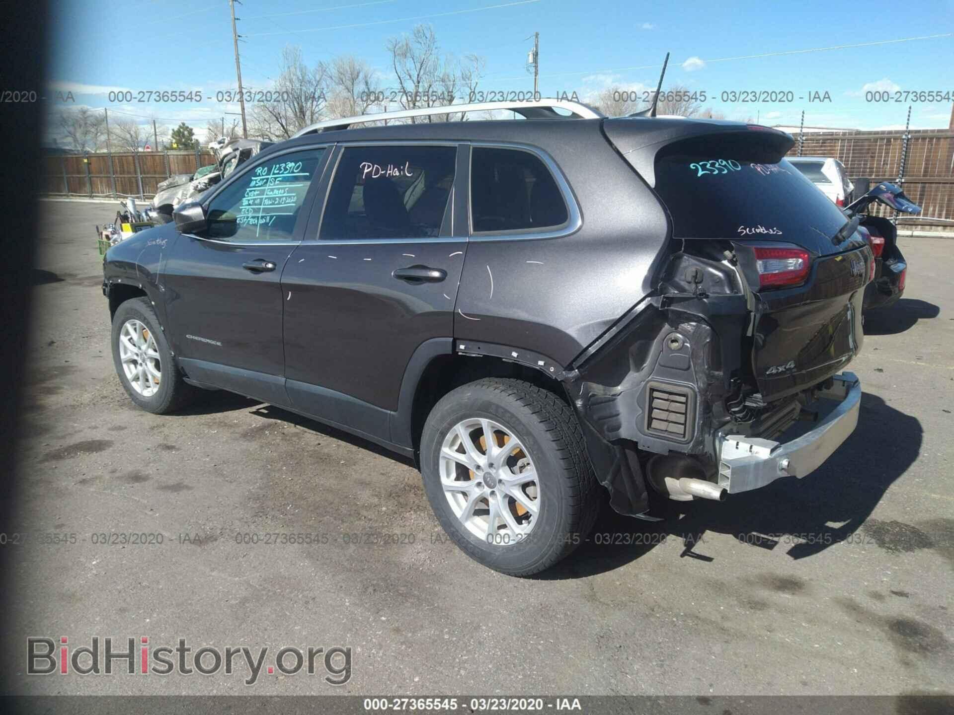 2016 JEEP CHEROKEE - VIN: 1C4PJMCS1GW163036 - Фото 3