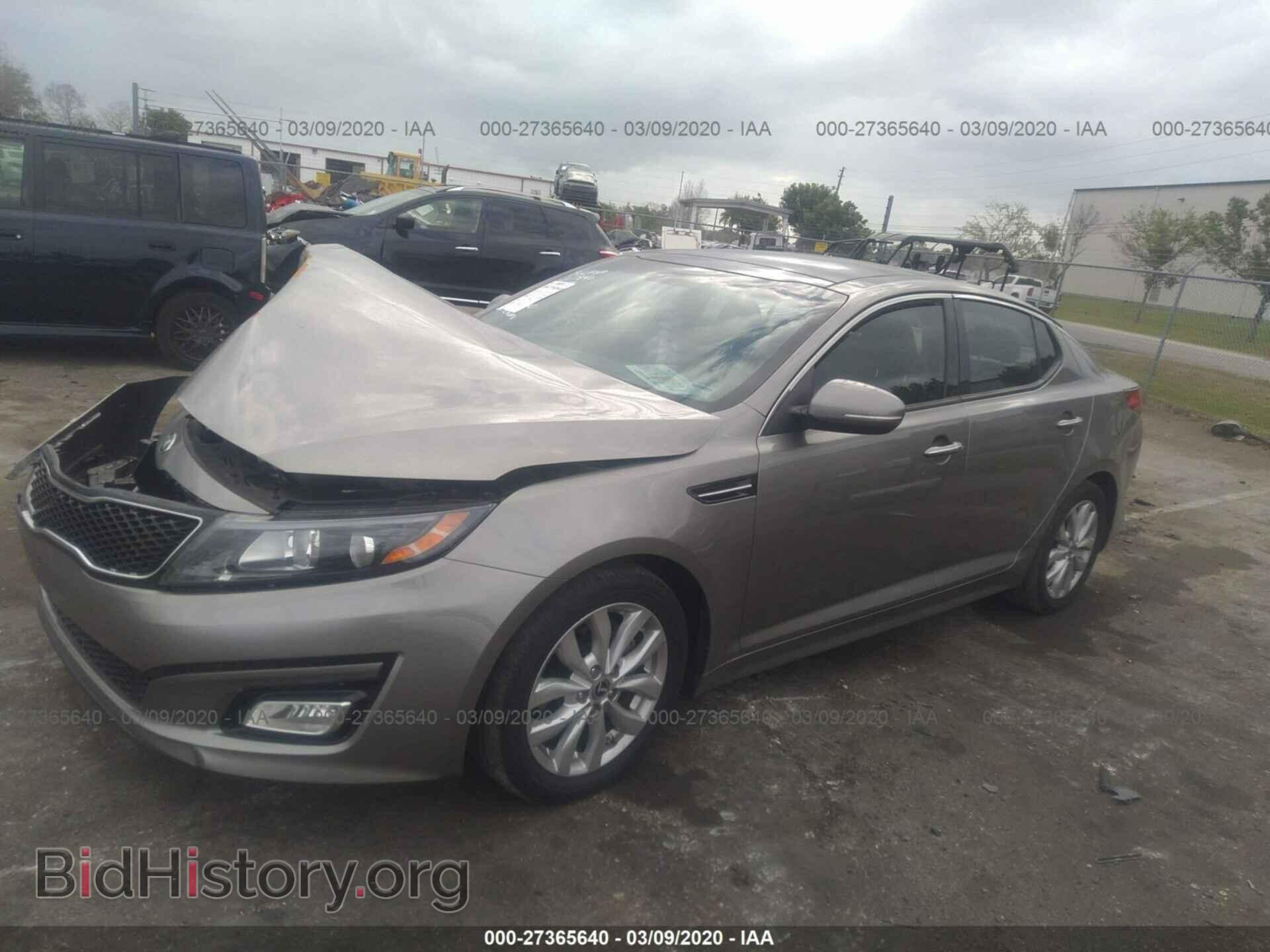 2015 KIA OPTIMA - VIN: 5XXGN4A76FG419528 - Photo 2