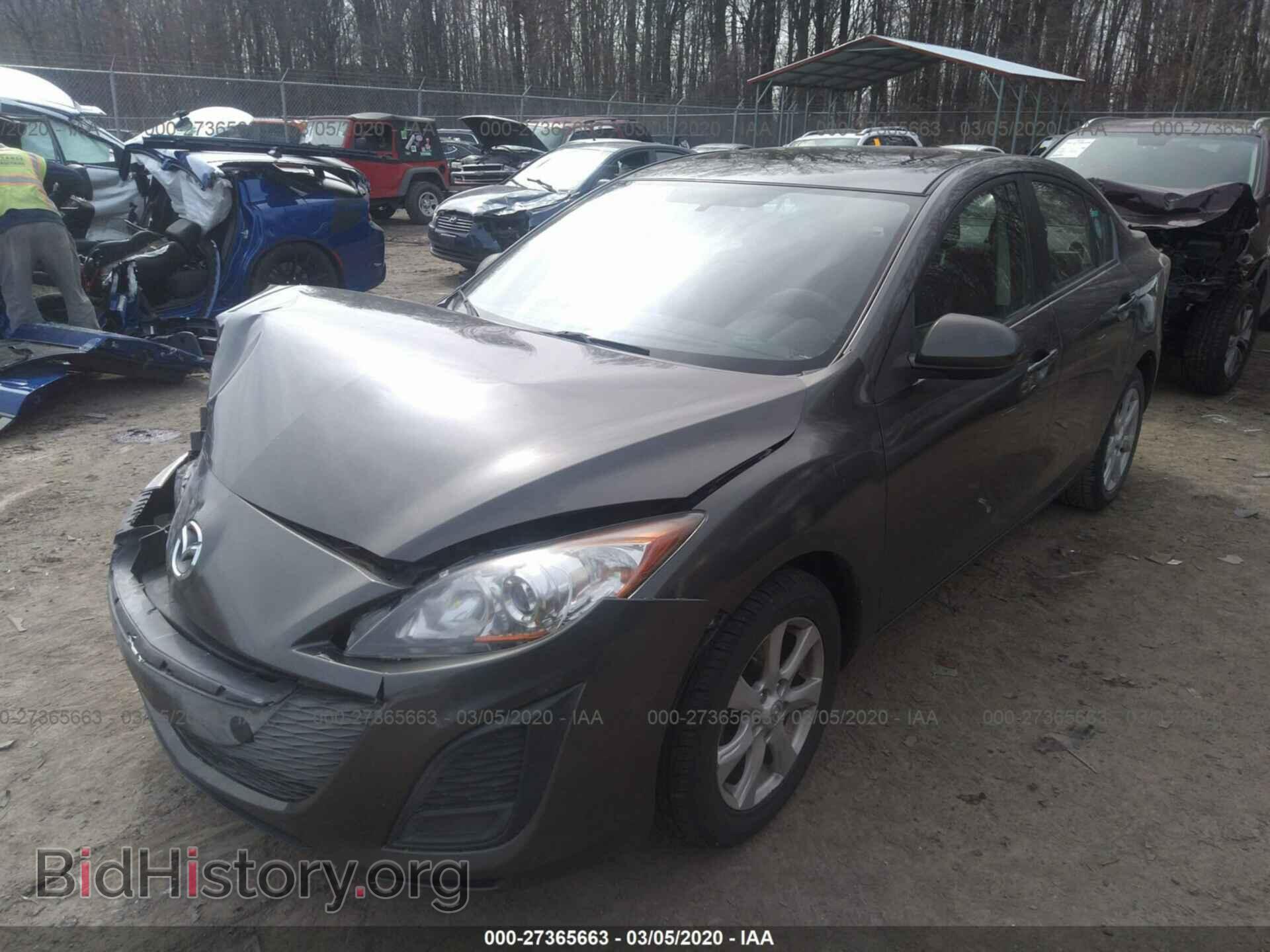 2011 MAZDA 3 - VIN: JM1BL1VG2B1433618 - Фото 2