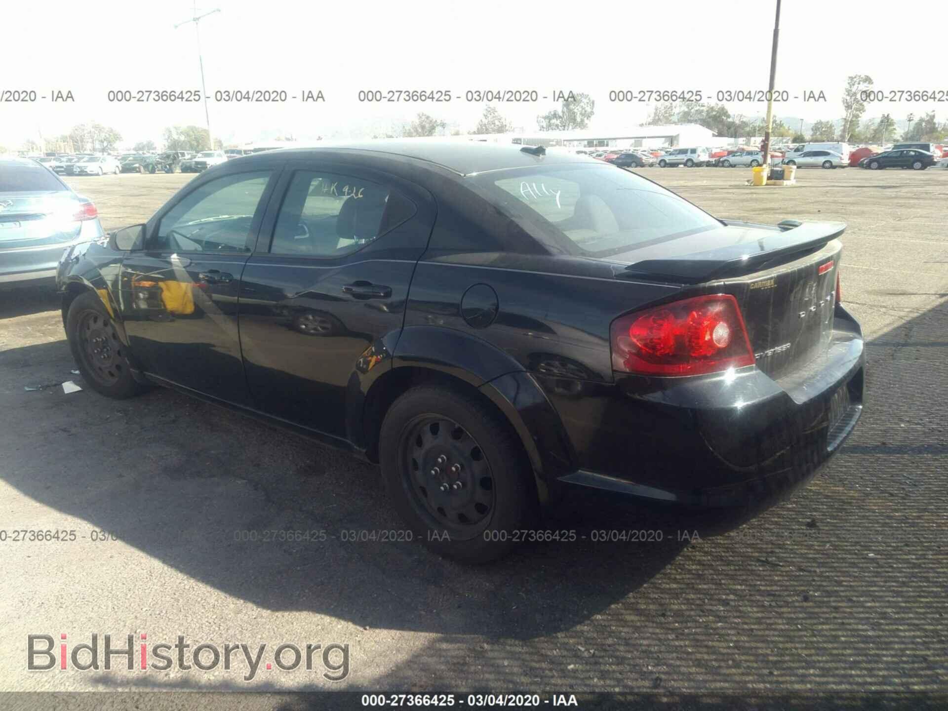 2012 DODGE AVENGER - VIN: 1C3CDZAB1CN200032 - Photo 3