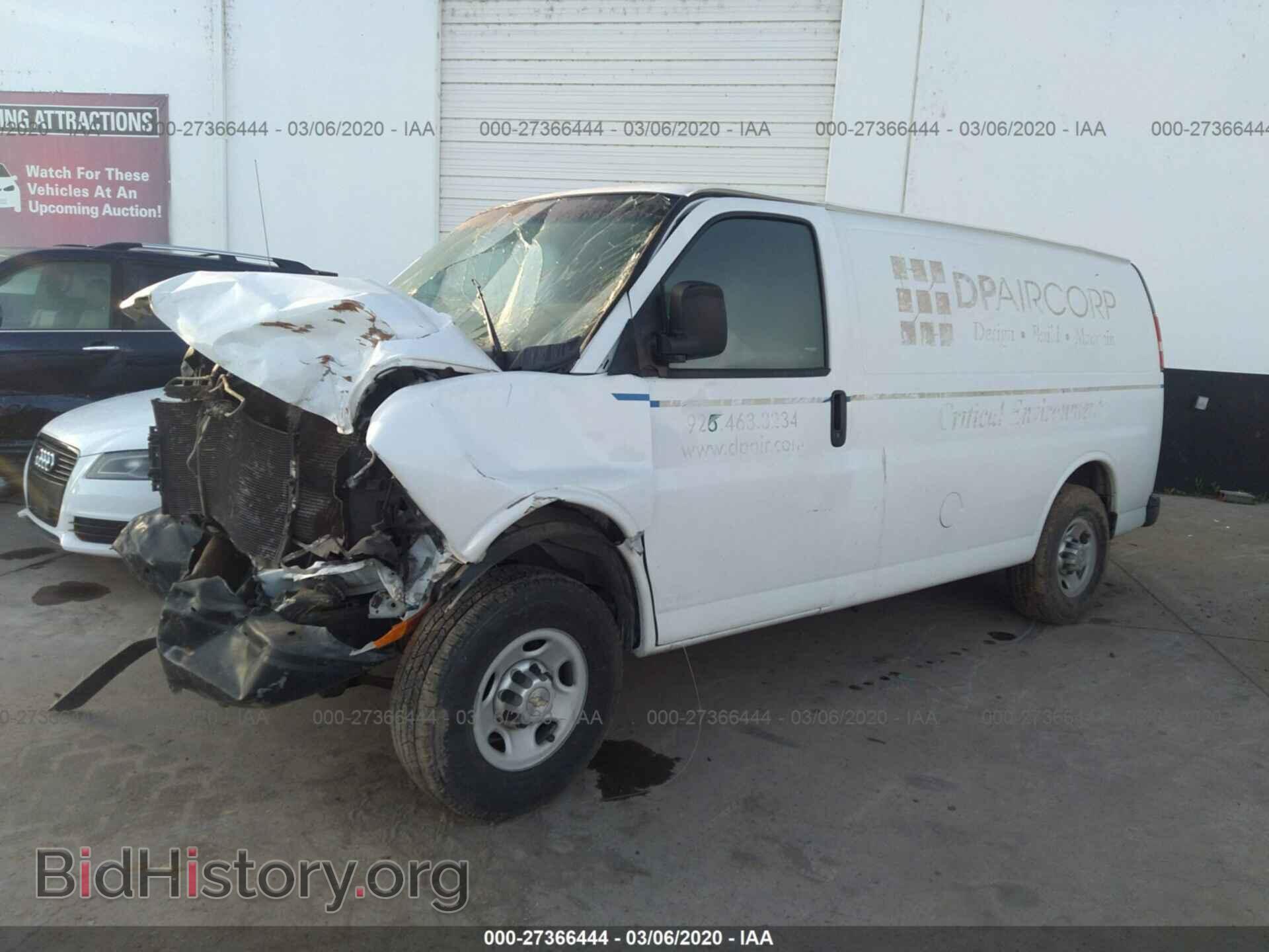 2012 CHEVROLET EXPRESS CARGO VAN - VIN: 1GCZGTCG2C1168413 - Photo 2