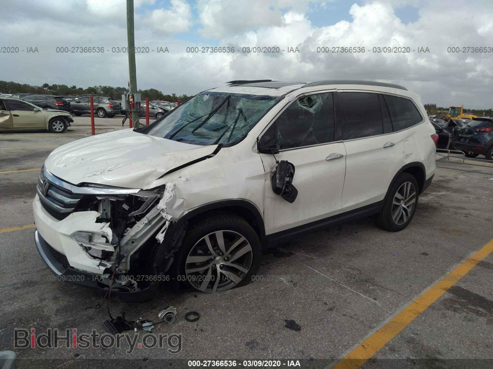 2018 HONDA PILOT - VIN: 5FNYF6H01JB049526 - Фото 2