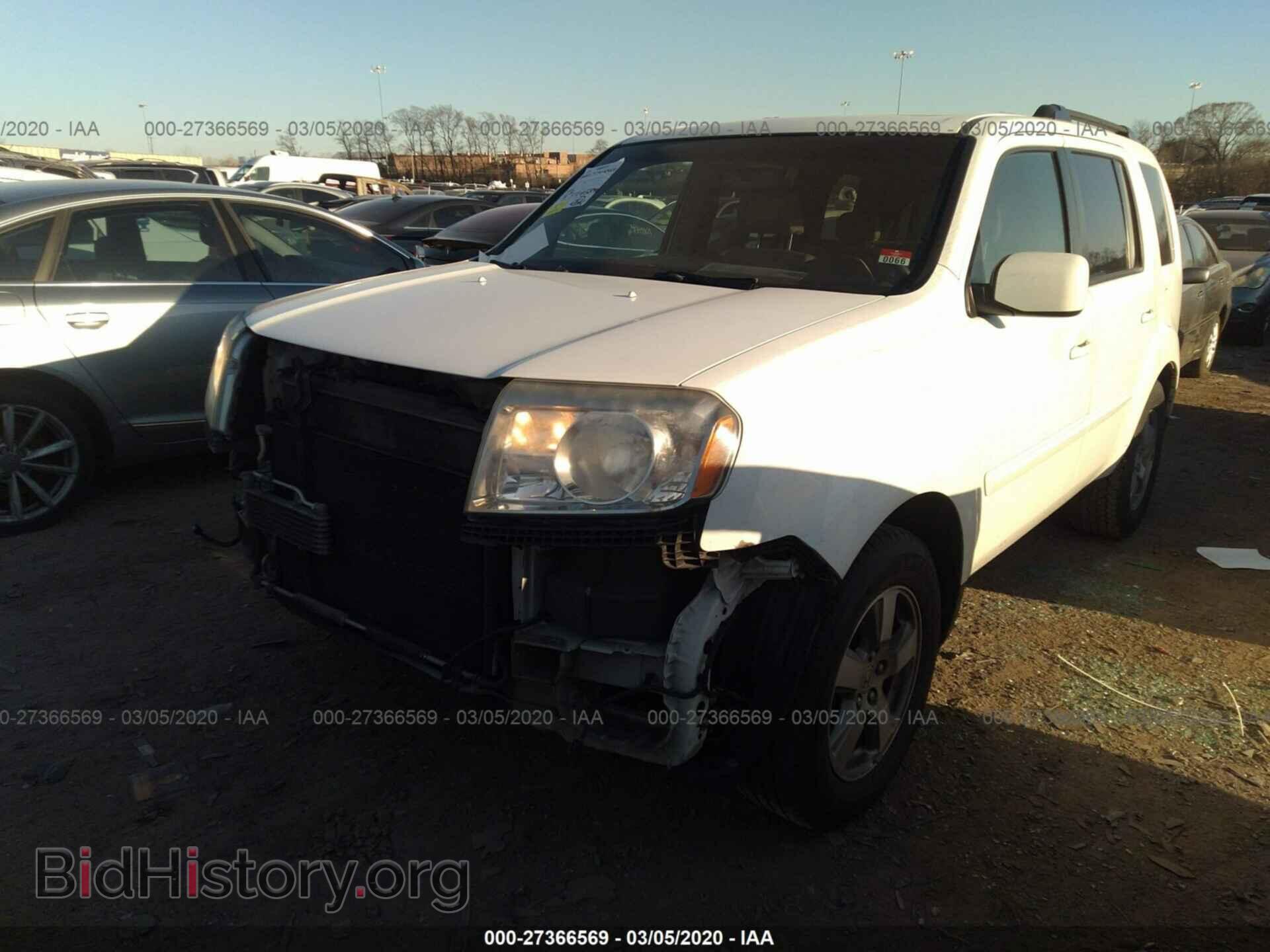 2009 HONDA PILOT - VIN: 5FNYF38549B019037 - Фото 2