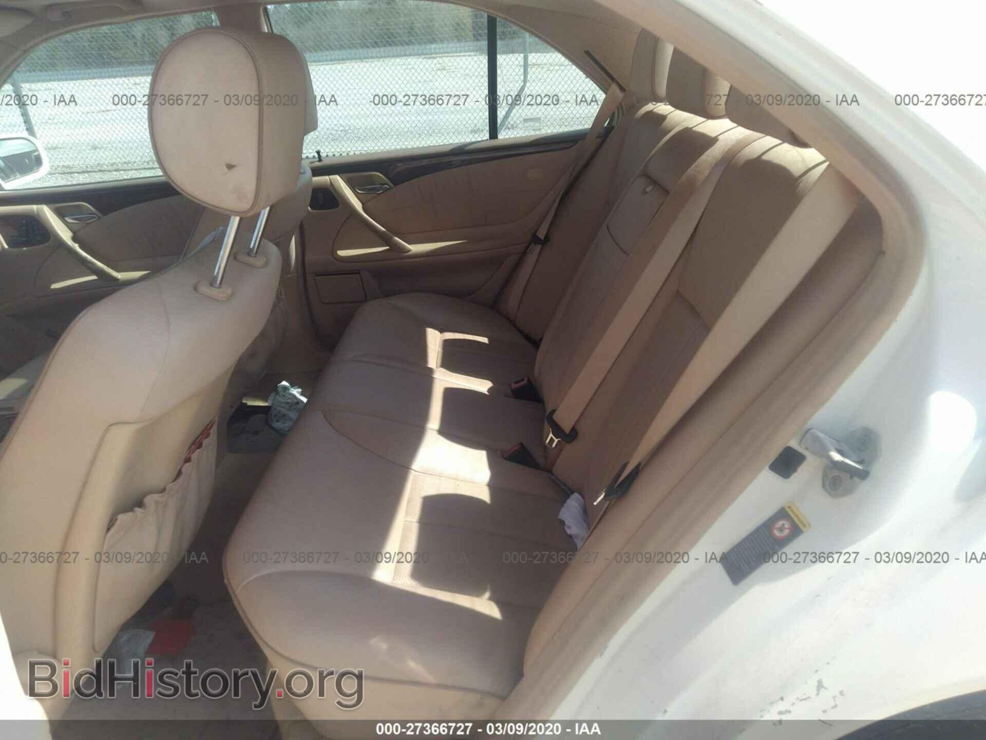 2002 MERCEDES-BENZ E - VIN: WDBJF70J52B447465 - Фото 8