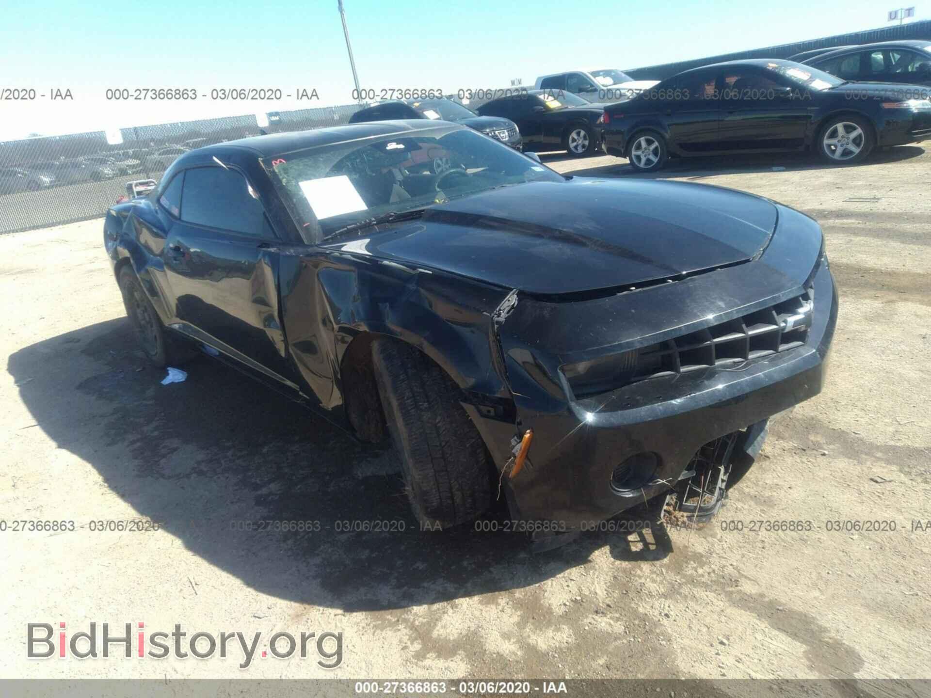 Фотография 2G1FE1E36D9132107 - CHEVROLET CAMARO 2013