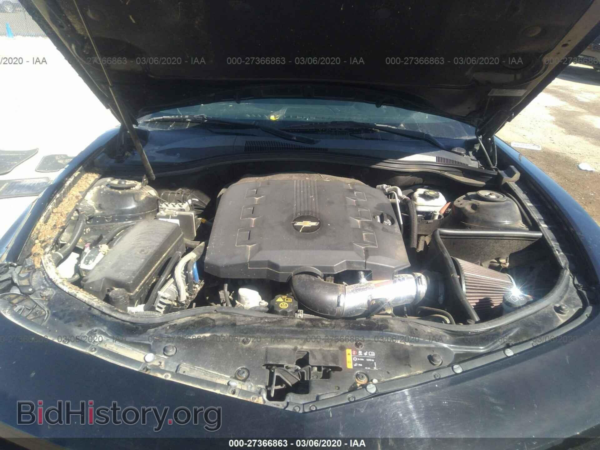 2013 CHEVROLET CAMARO - VIN: 2G1FE1E36D9132107 - Фото 10