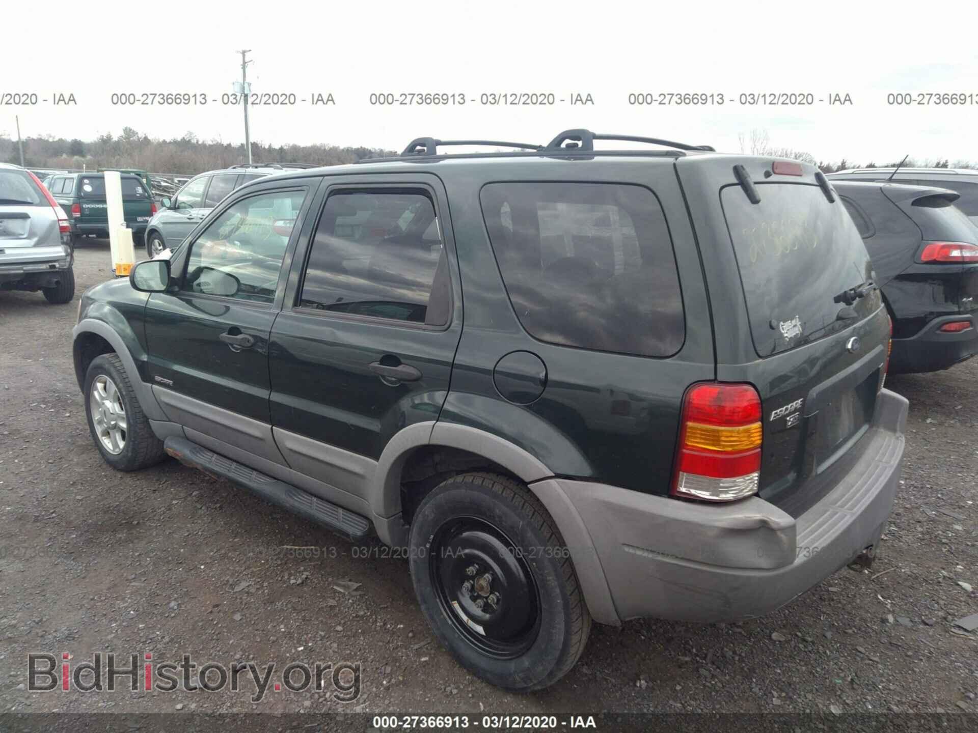 2002 FORD ESCAPE - VIN: 1FMCU04182KC91404 - Фото 3