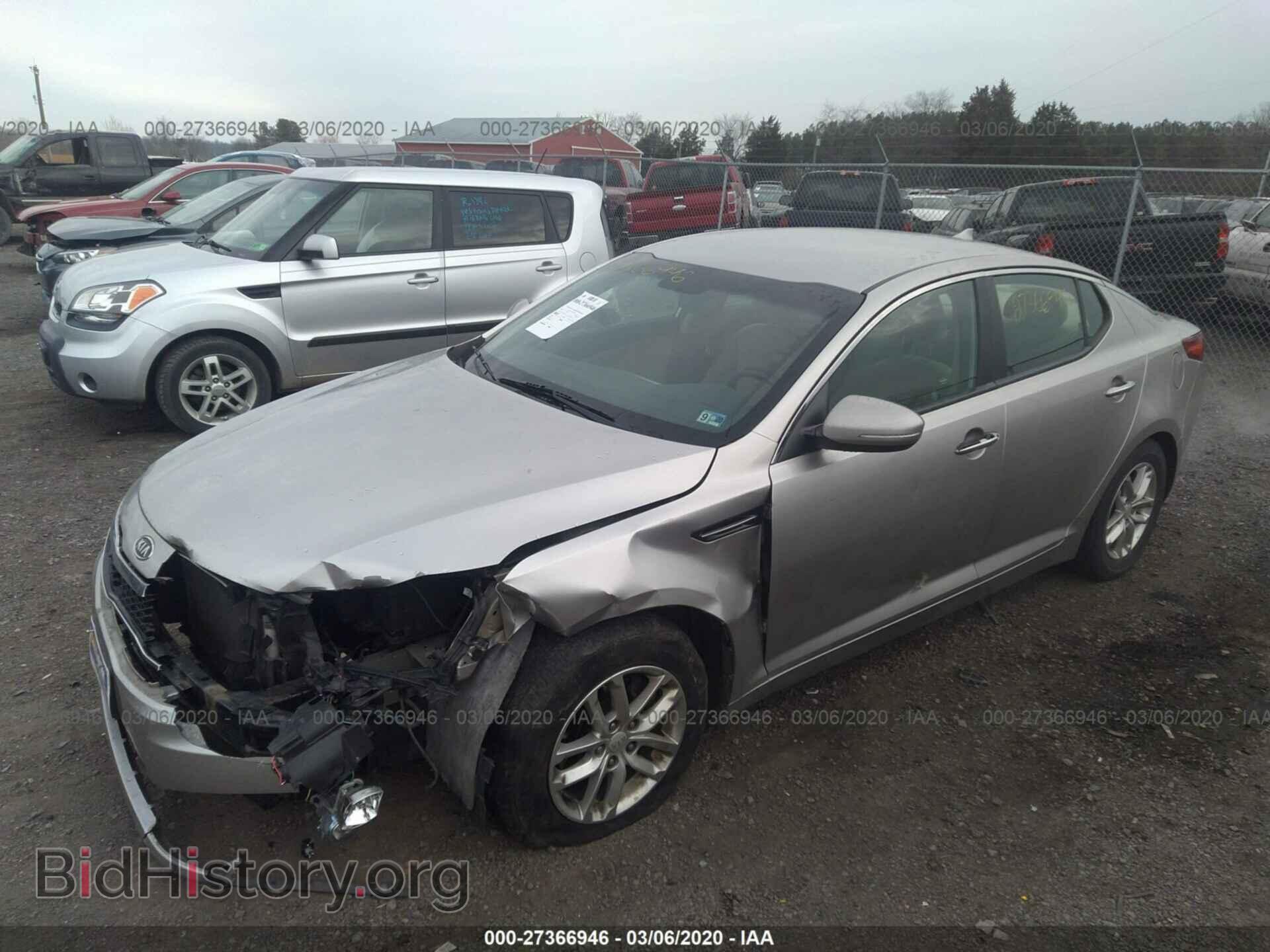 2012 KIA OPTIMA - VIN: KNAGM4A75C5289483 - Фото 2