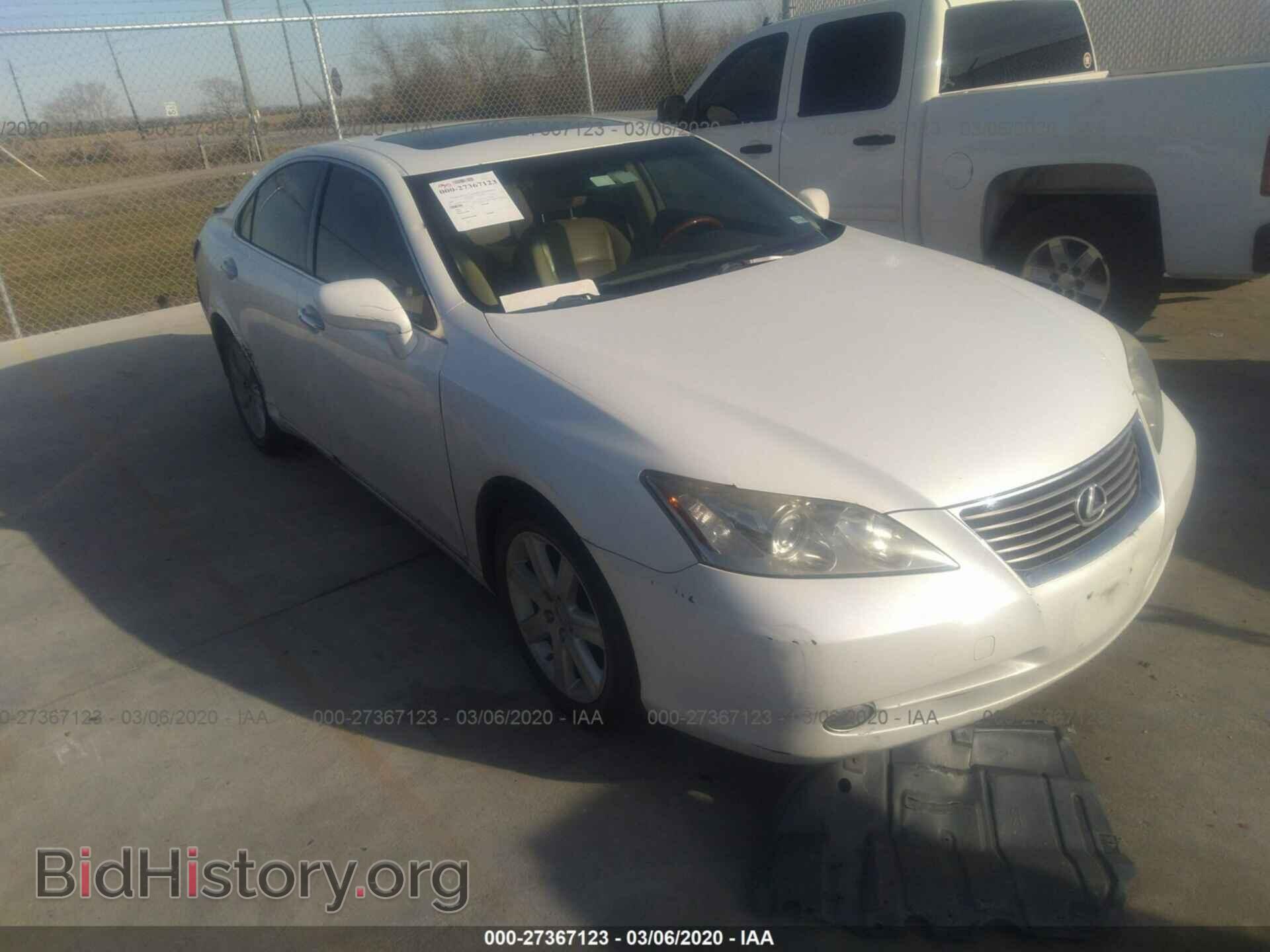 Photo JTHBJ46G192277399 - LEXUS ES 2009