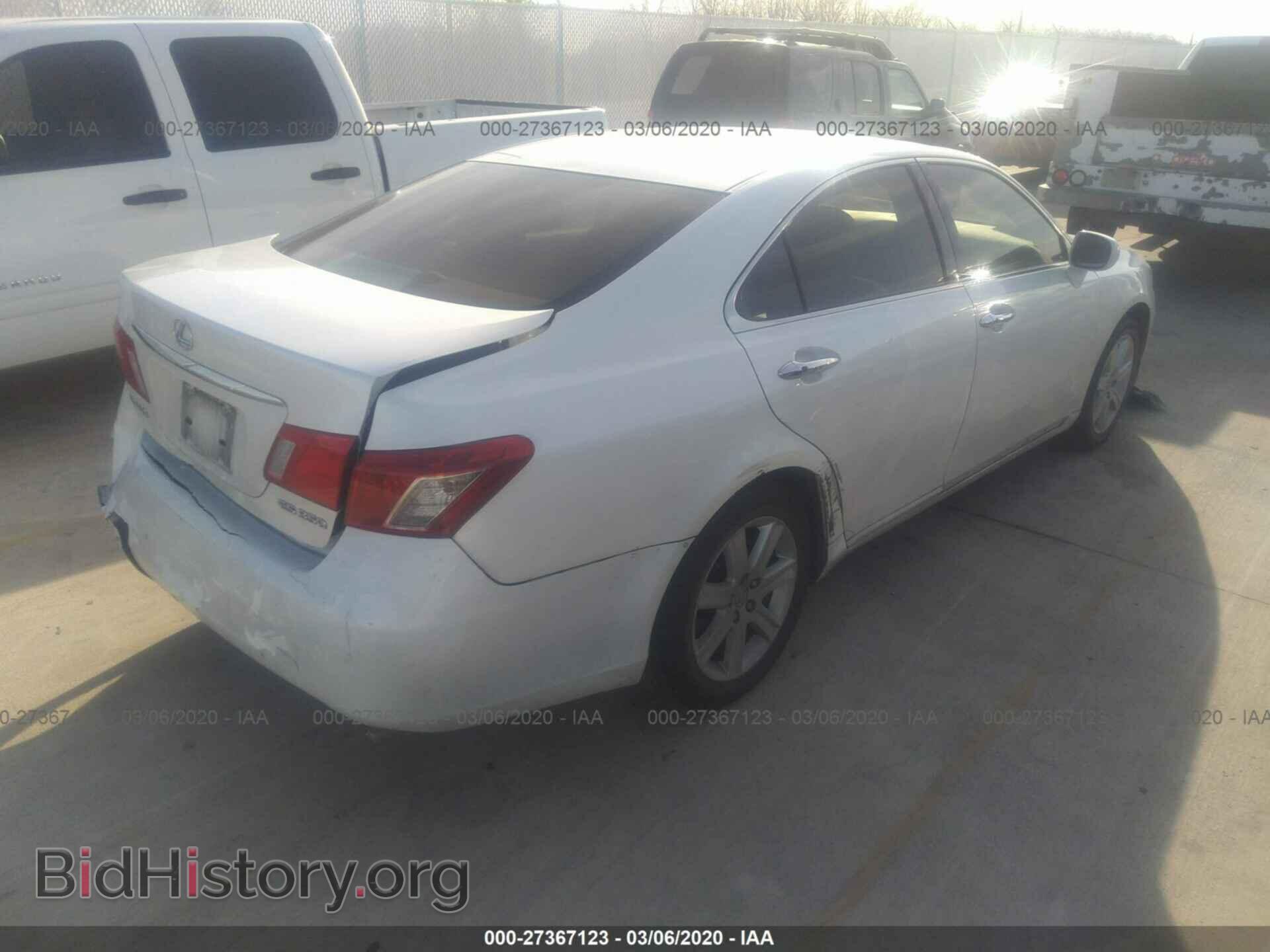 2009 LEXUS ES - VIN: JTHBJ46G192277399 - Фото 4