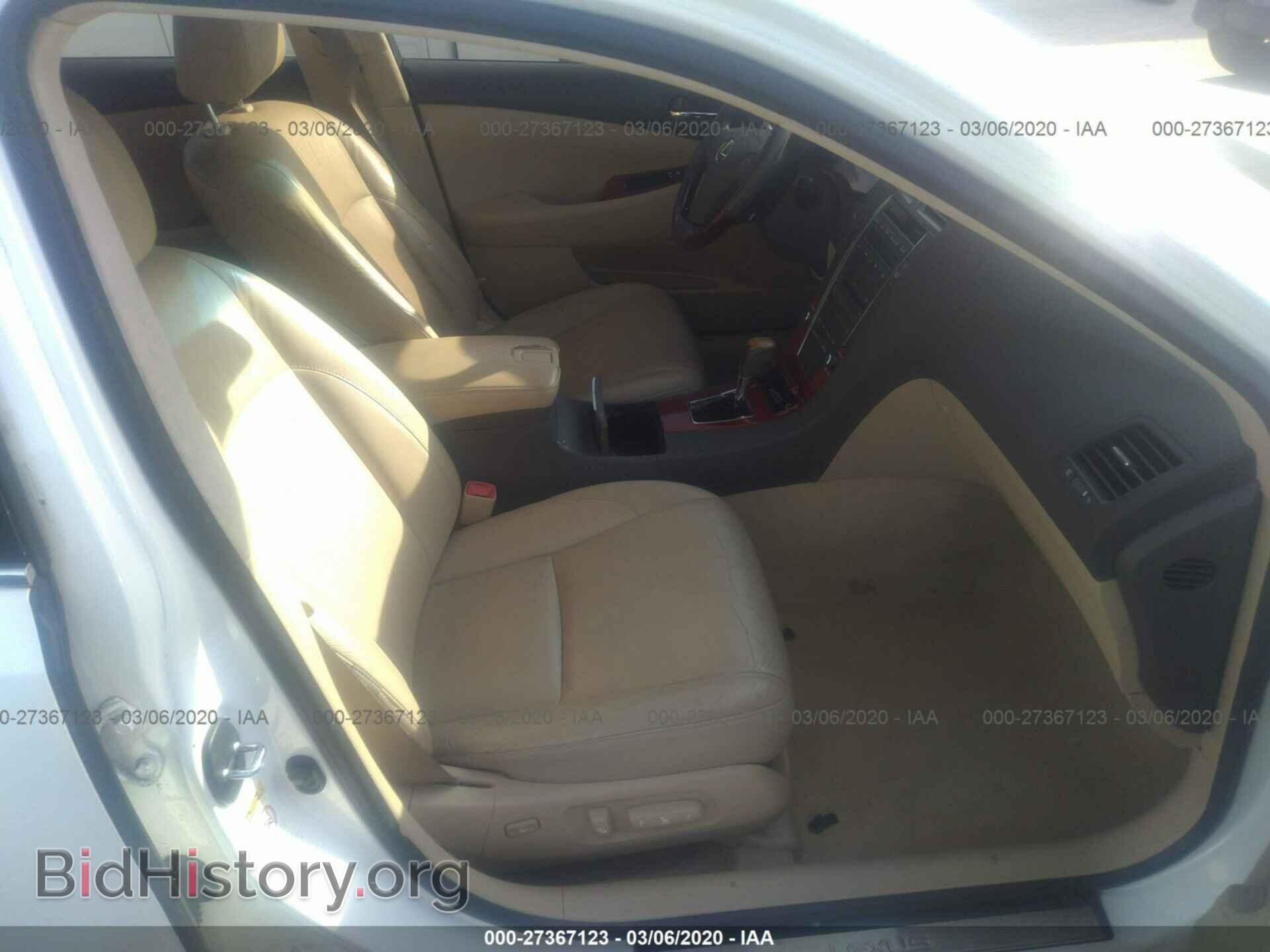 2009 LEXUS ES - VIN: JTHBJ46G192277399 - Фото 5