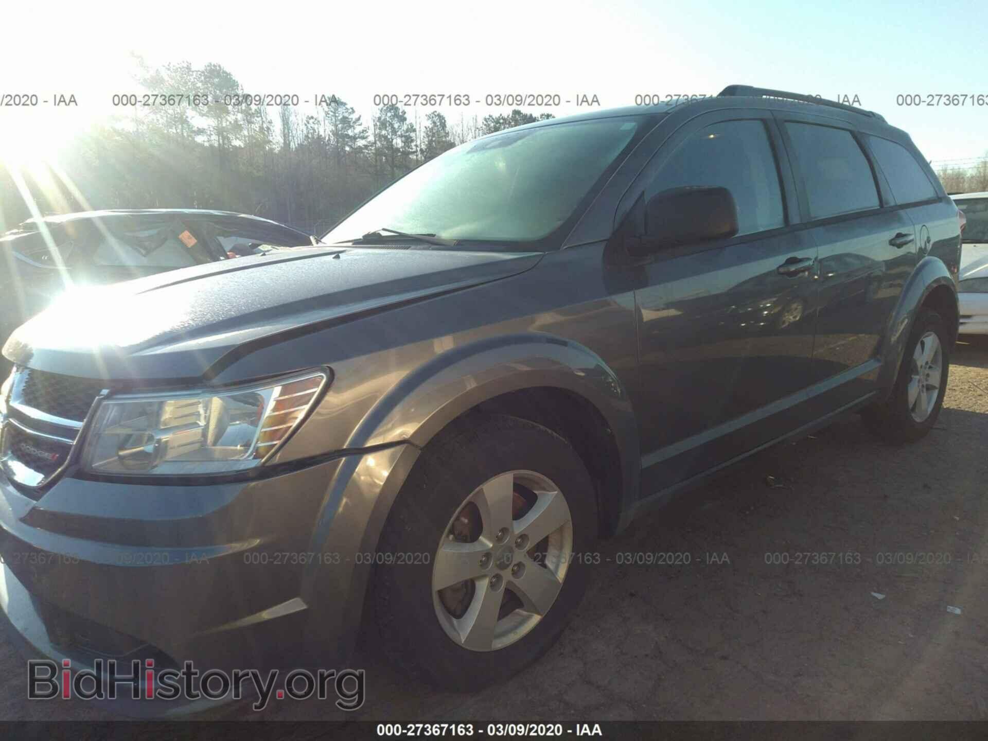 2013 DODGE JOURNEY - VIN: 3C4PDCAB8DT508665 - Фото 2