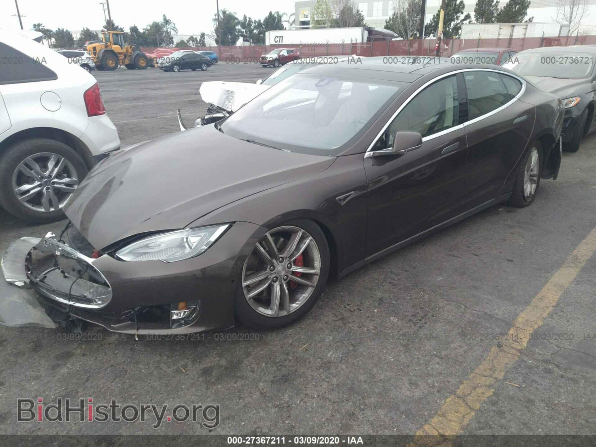 2014 TESLA MODEL S - VIN: 5YJSA1H26EFP65532 - Photo 2