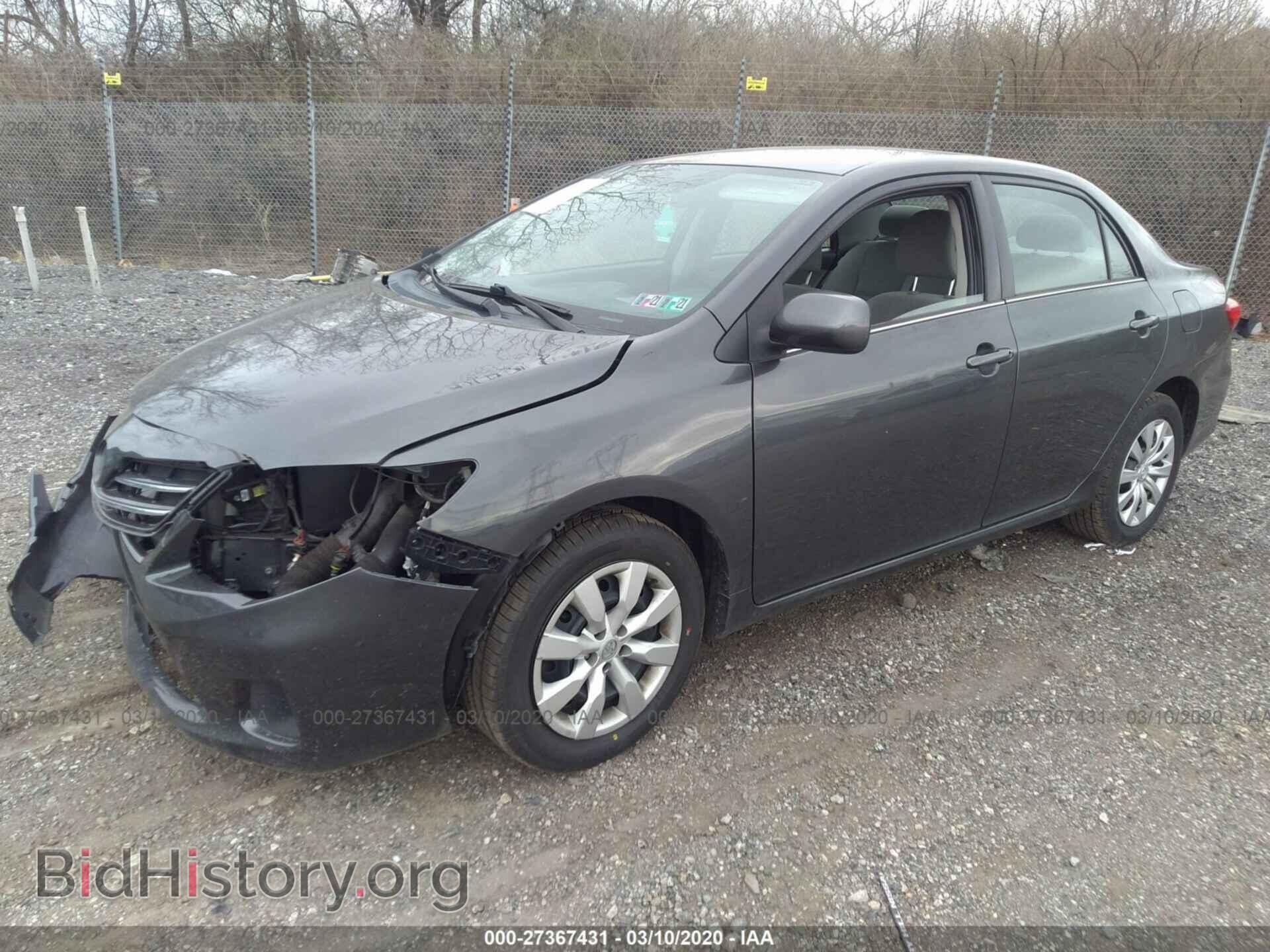 2013 TOYOTA COROLLA - VIN: 2T1BU4EE2DC033215 - Фото 2