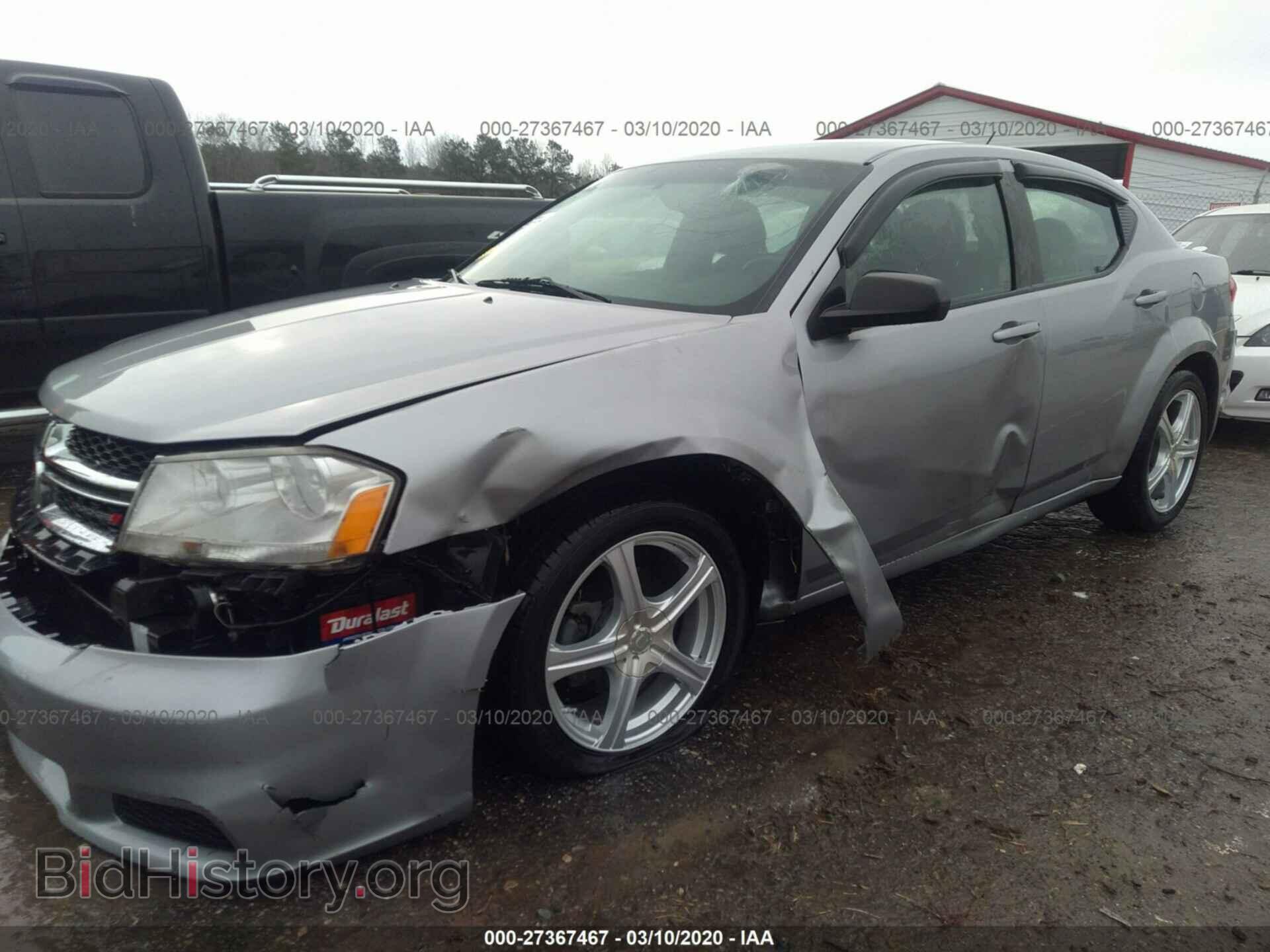 2014 DODGE AVENGER - VIN: 1C3CDZAB7EN116722 - Фото 2