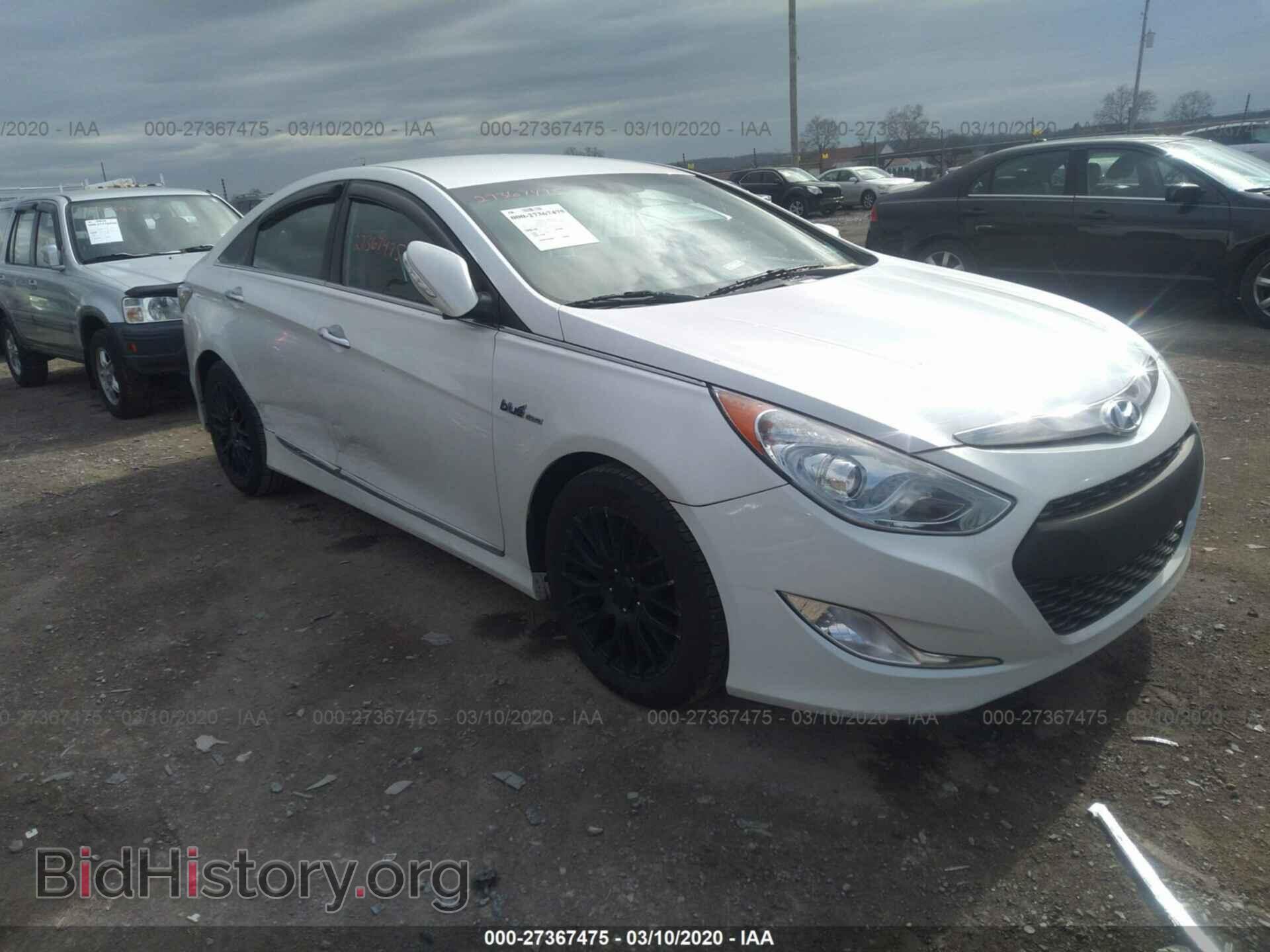 Photo KMHEC4A49CA028038 - HYUNDAI SONATA 2012