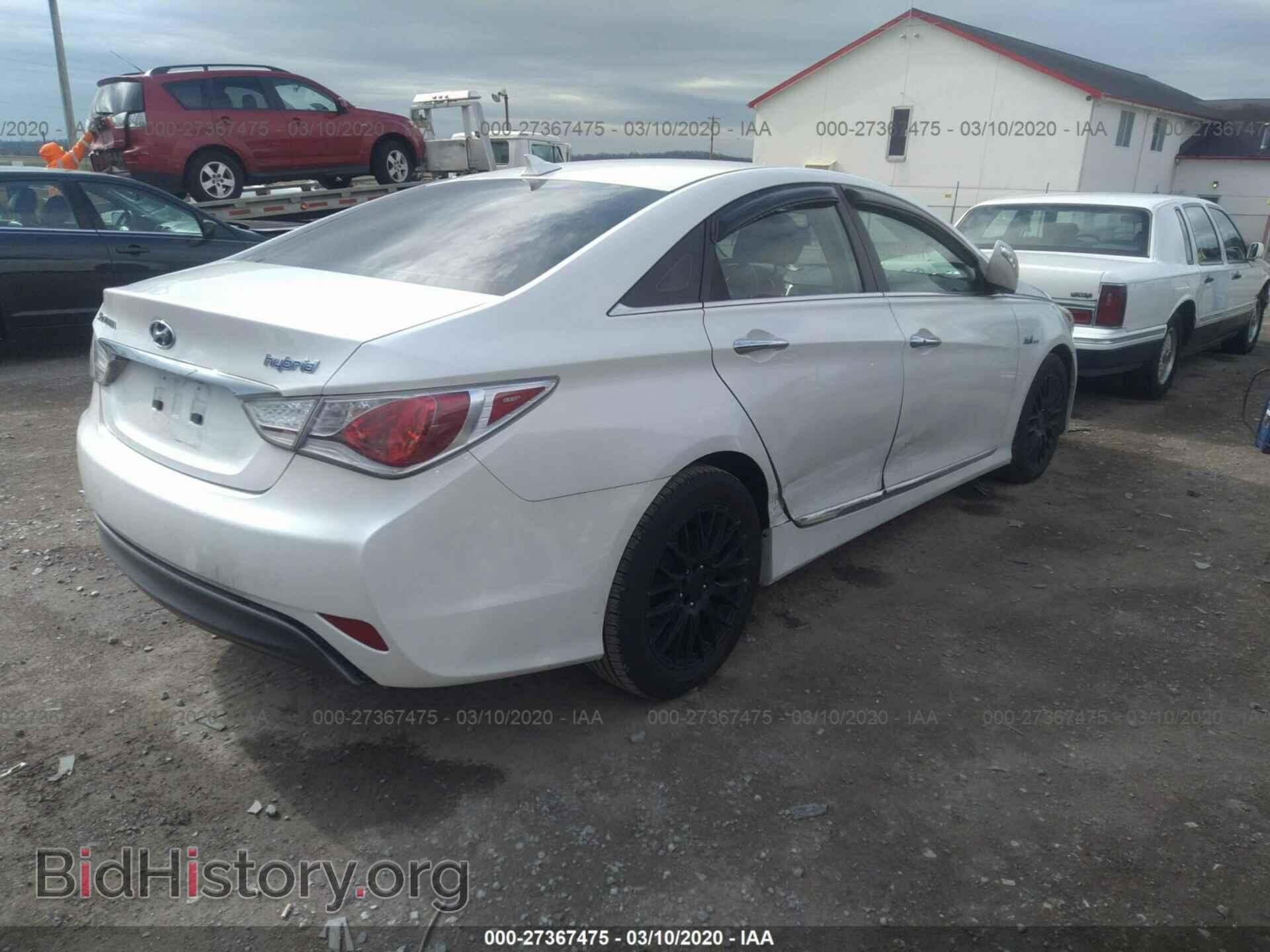 2012 HYUNDAI SONATA - VIN: KMHEC4A49CA028038 - Photo 4