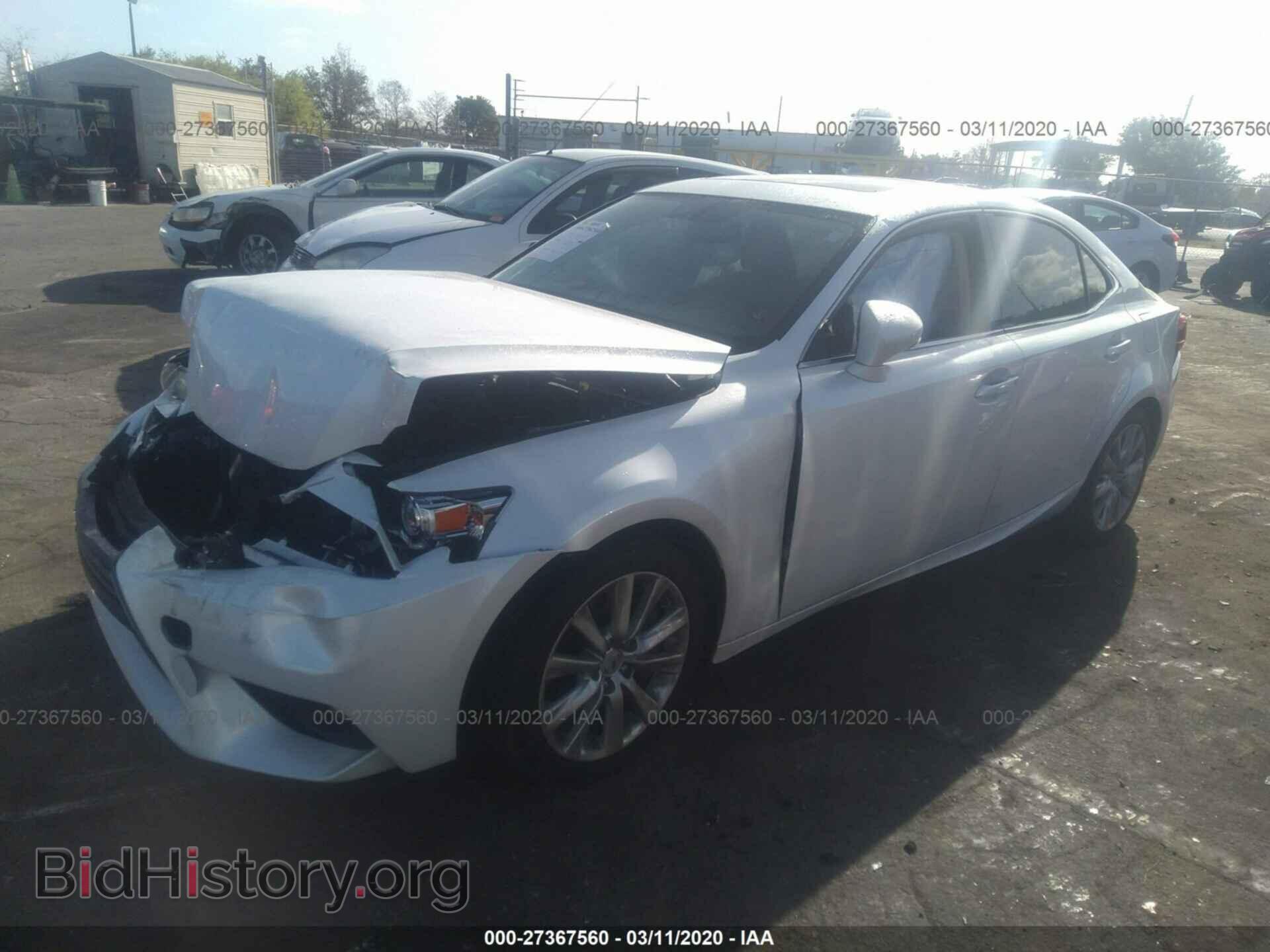 2016 LEXUS IS - VIN: JTHBA1D24G5019556 - Фото 2