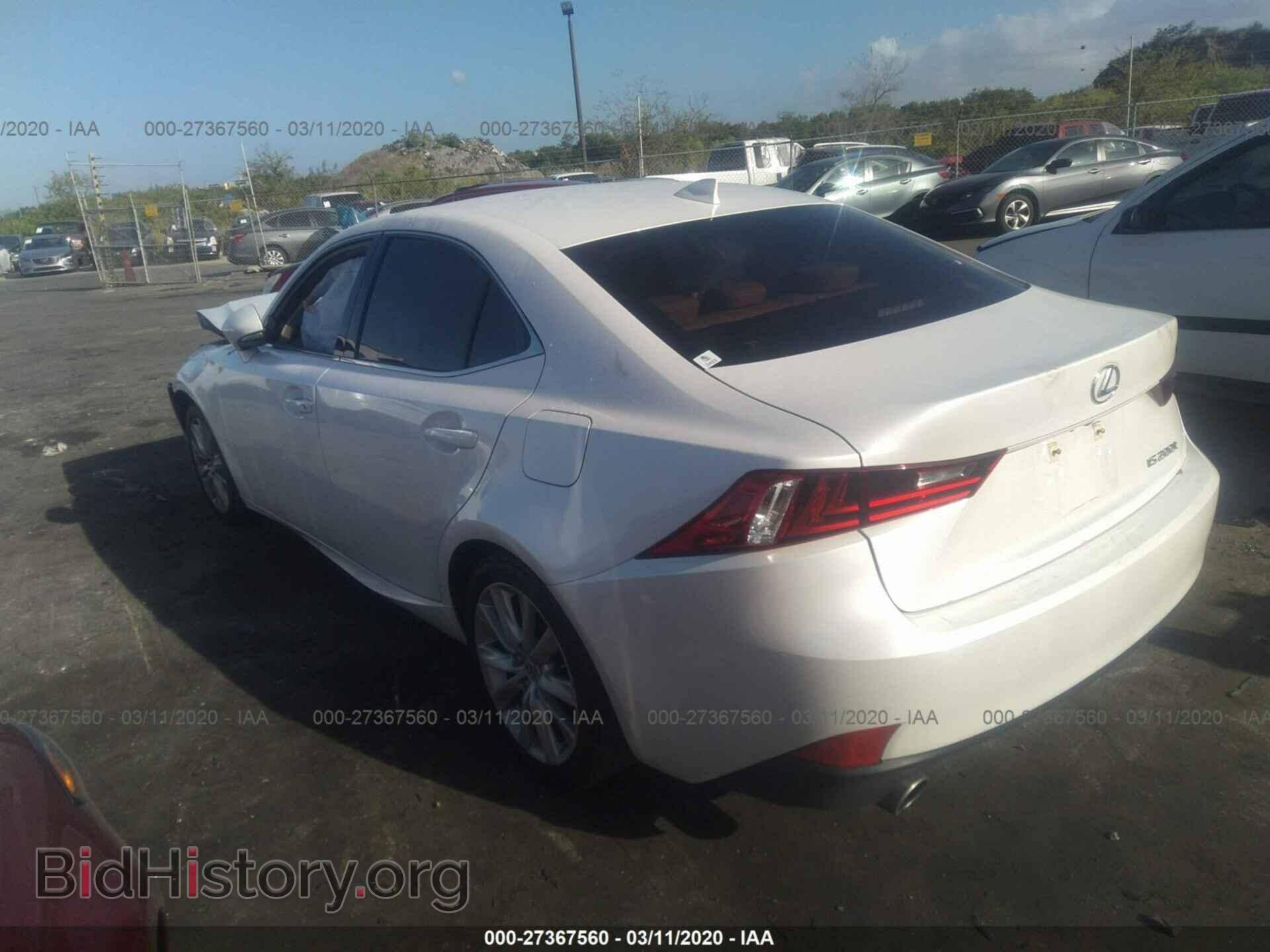2016 LEXUS IS - VIN: JTHBA1D24G5019556 - Фото 3