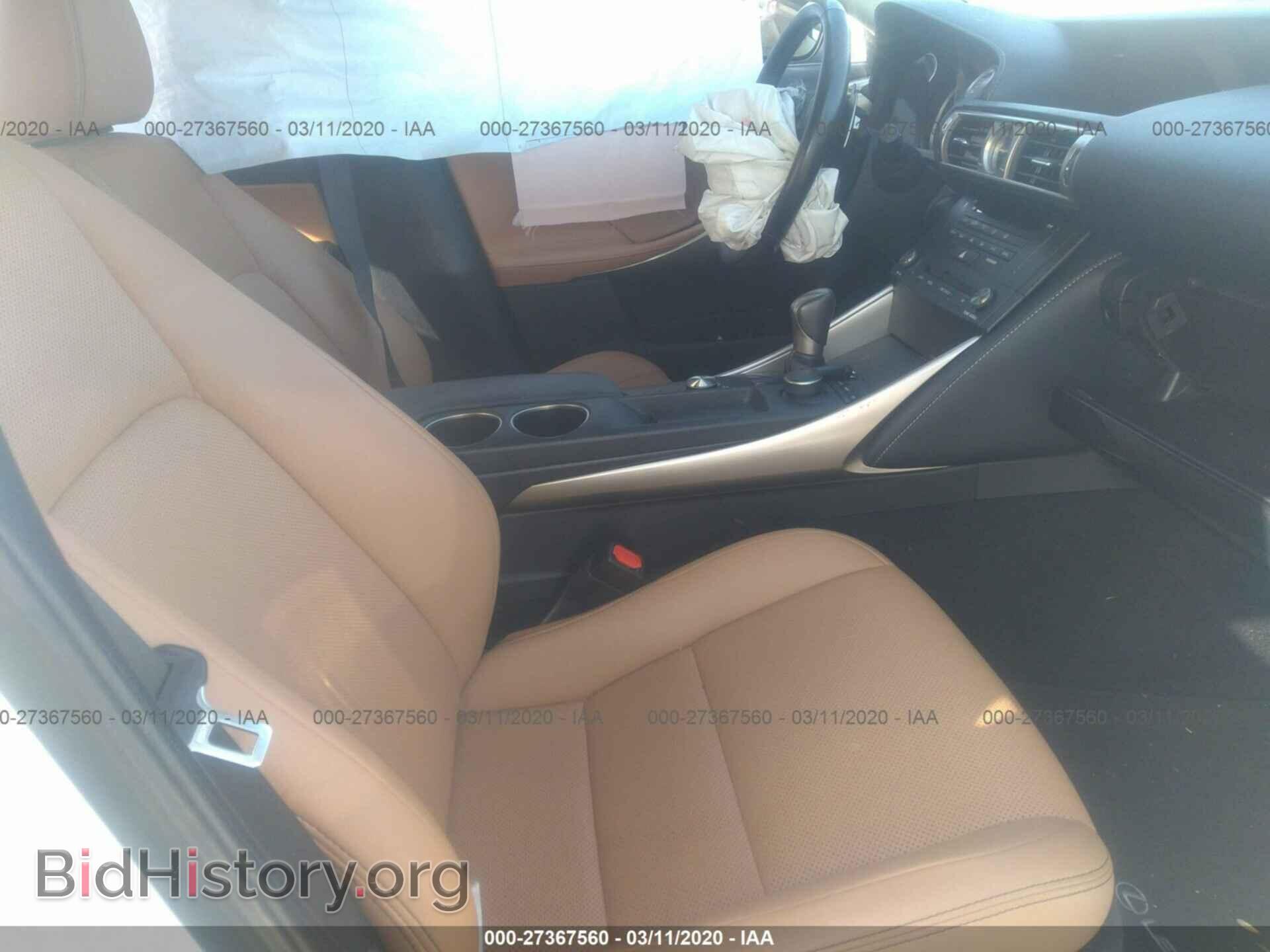 2016 LEXUS IS - VIN: JTHBA1D24G5019556 - Фото 5