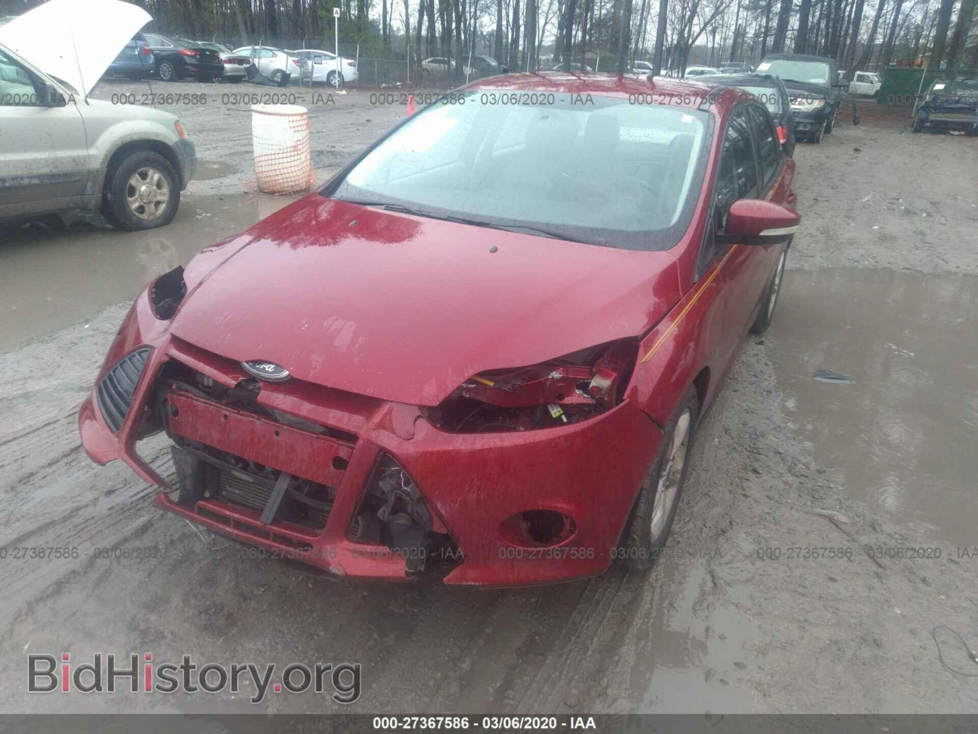 2014 FORD FOCUS - VIN: 1FADP3F29EL427390 - Фото 2