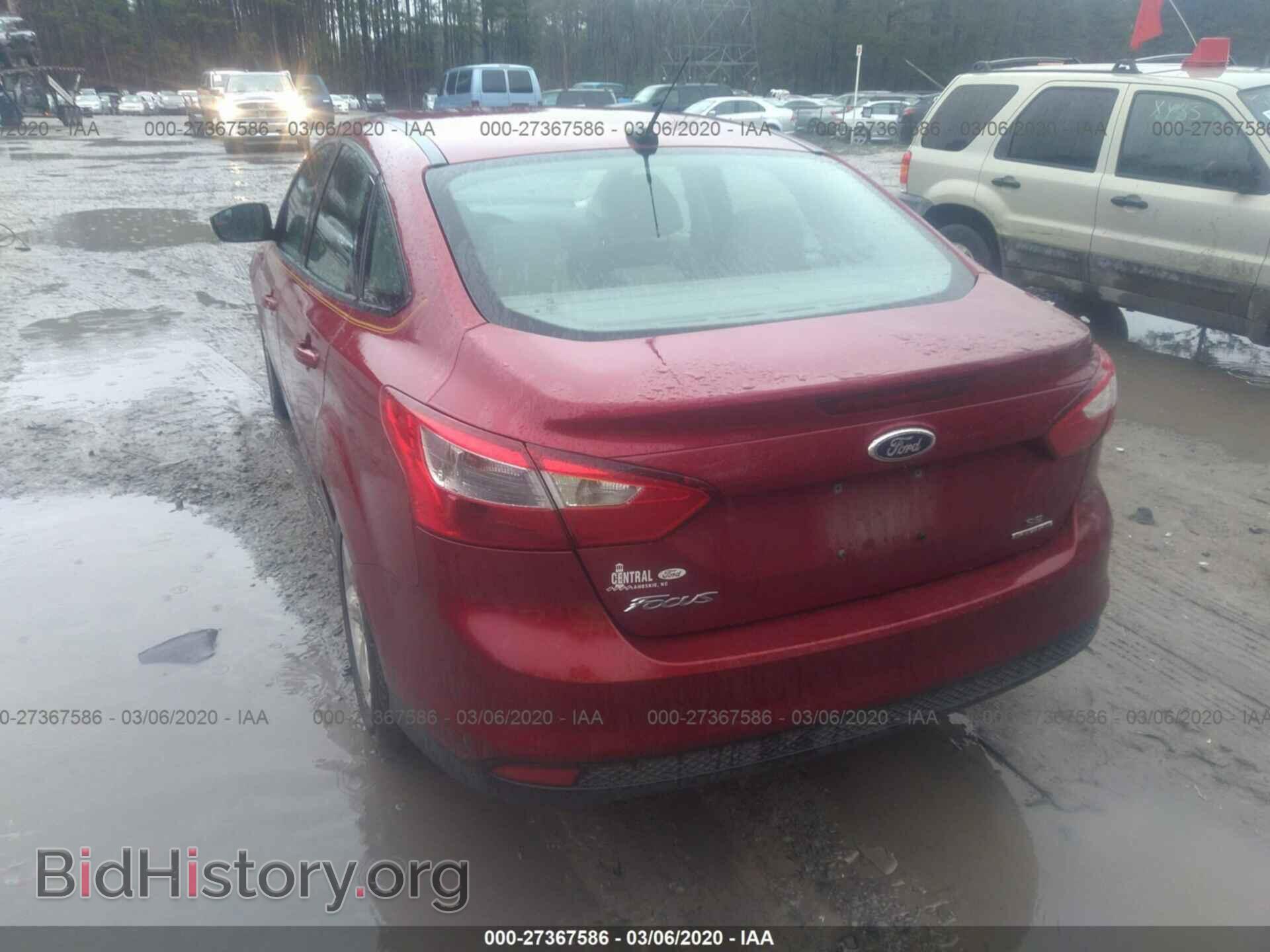 2014 FORD FOCUS - VIN: 1FADP3F29EL427390 - Фото 3