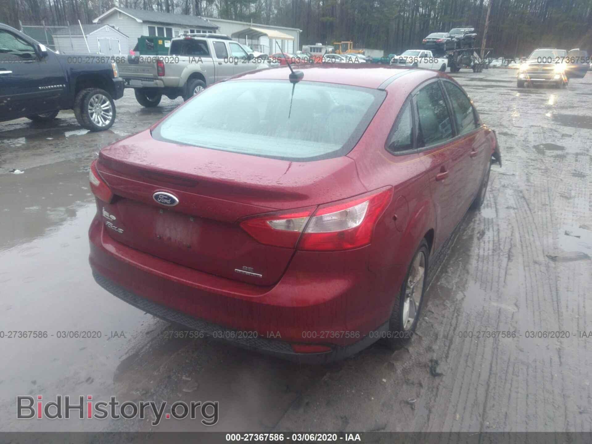 2014 FORD FOCUS - VIN: 1FADP3F29EL427390 - Фото 4