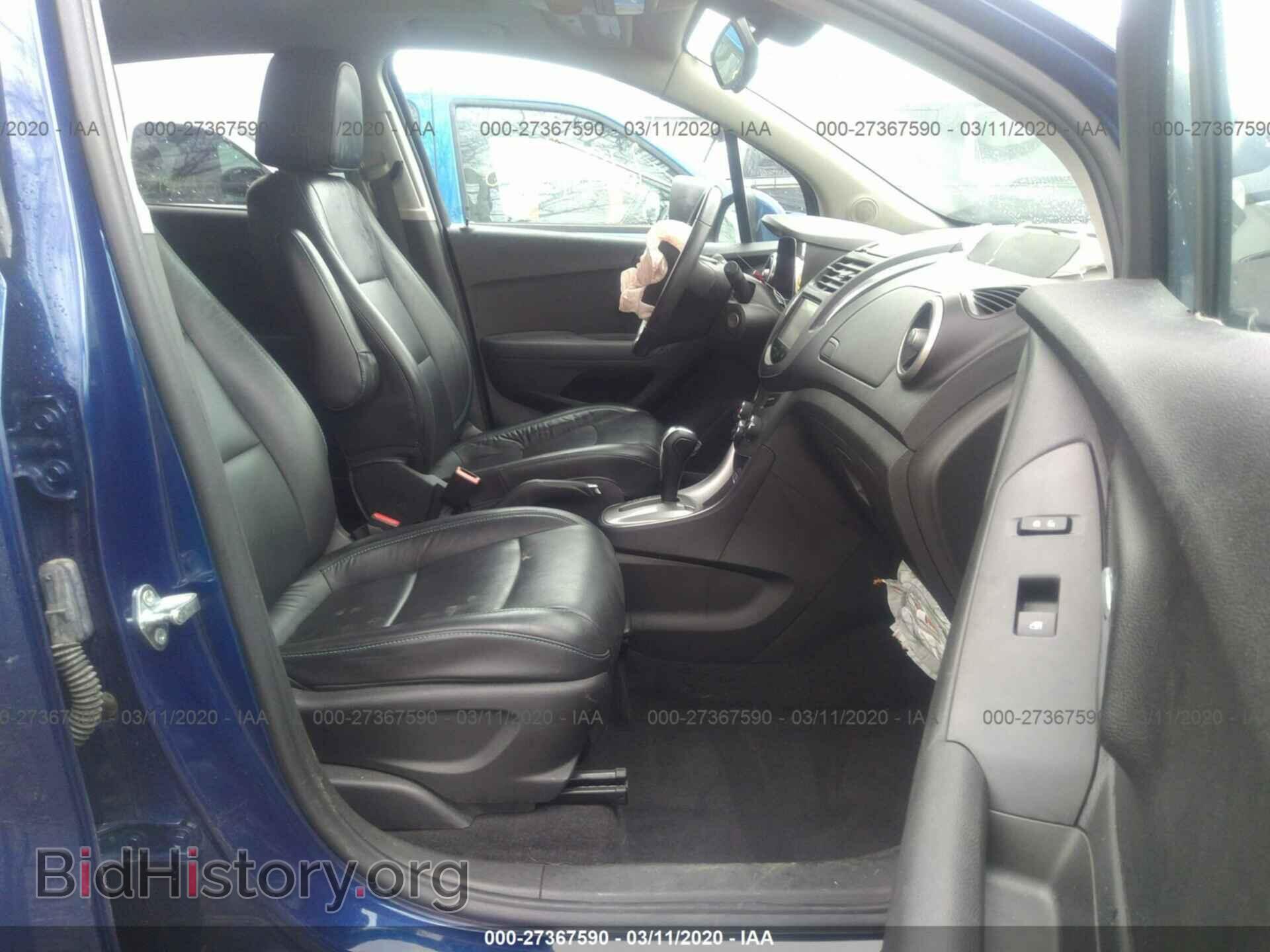 2015 CHEVROLET TRAX - VIN: 3GNCJNSB7FL194843 - Фото 5