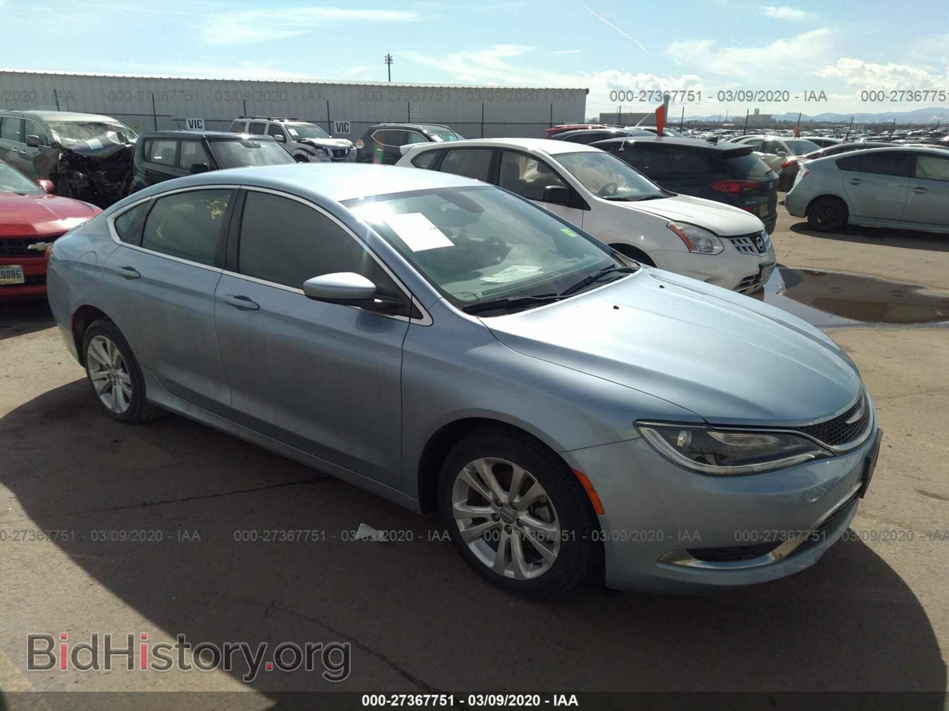 Photo 1C3CCCAB3FN635252 - CHRYSLER 200 2015